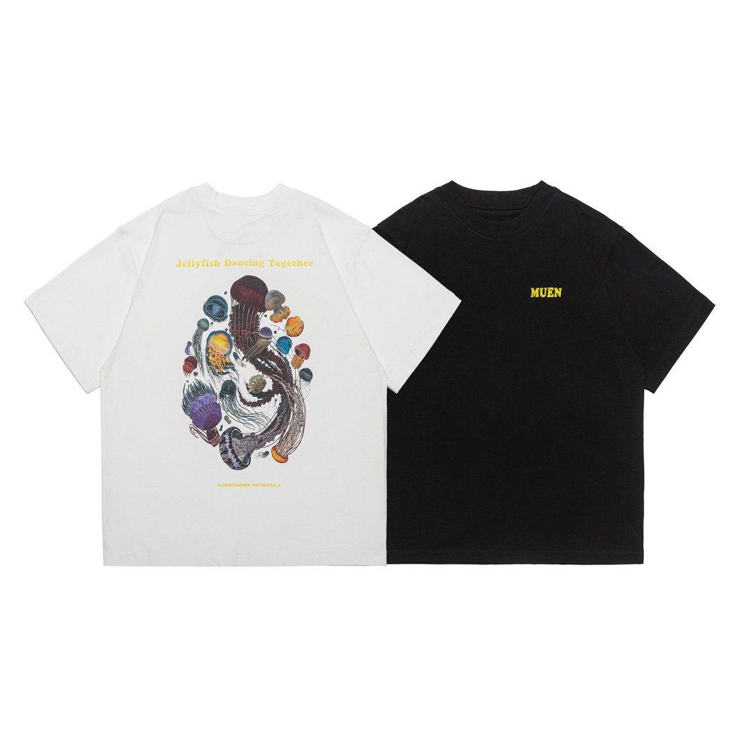 Ensemble海洋水母藝術短TEE