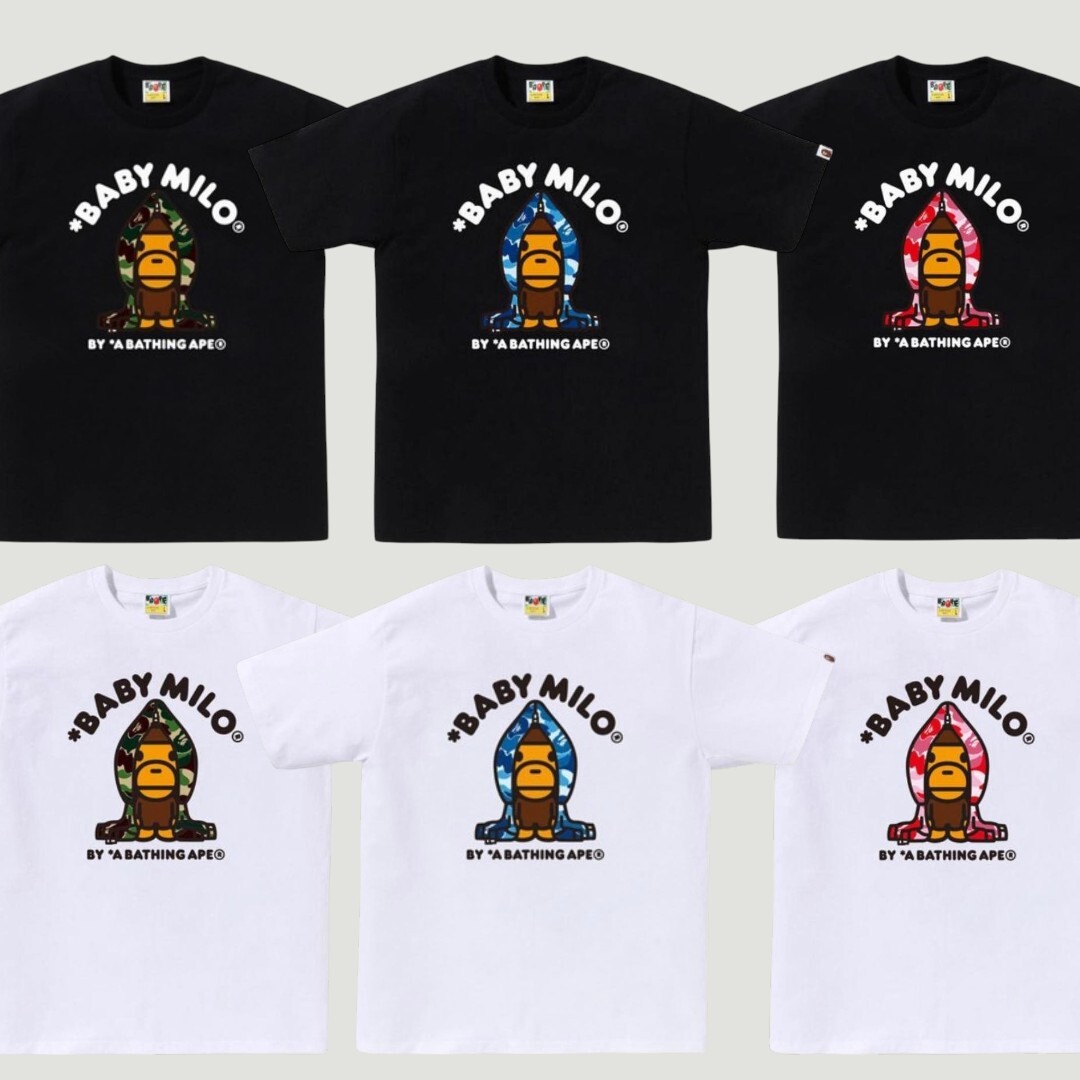 BAPE ABC CAMO BABY MILO HOODIE 迷彩 短Tee 2M30110005