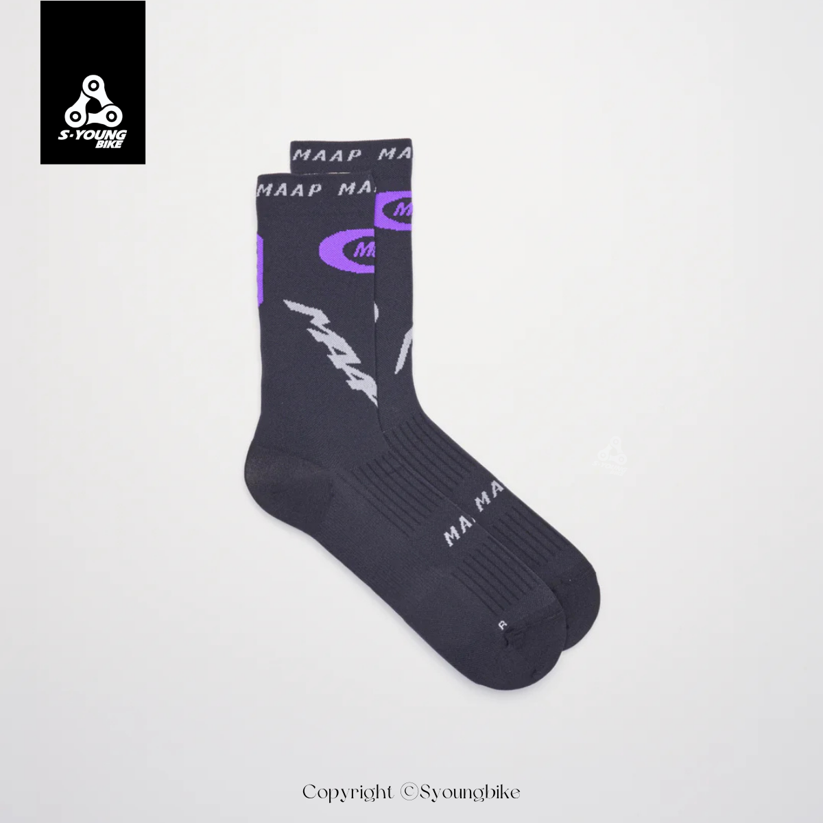 【MAAP】Spectrum Team Sock 車襪 /  Black