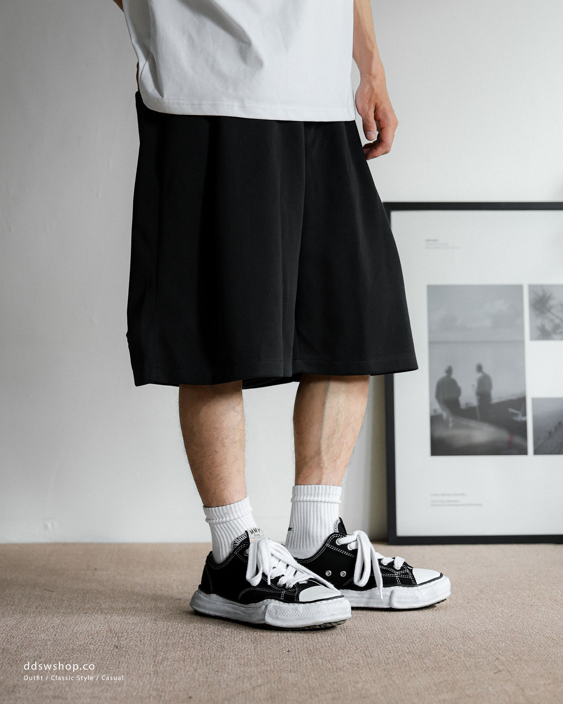 簡約空氣感短褲 Light Relax Shorts SS-012