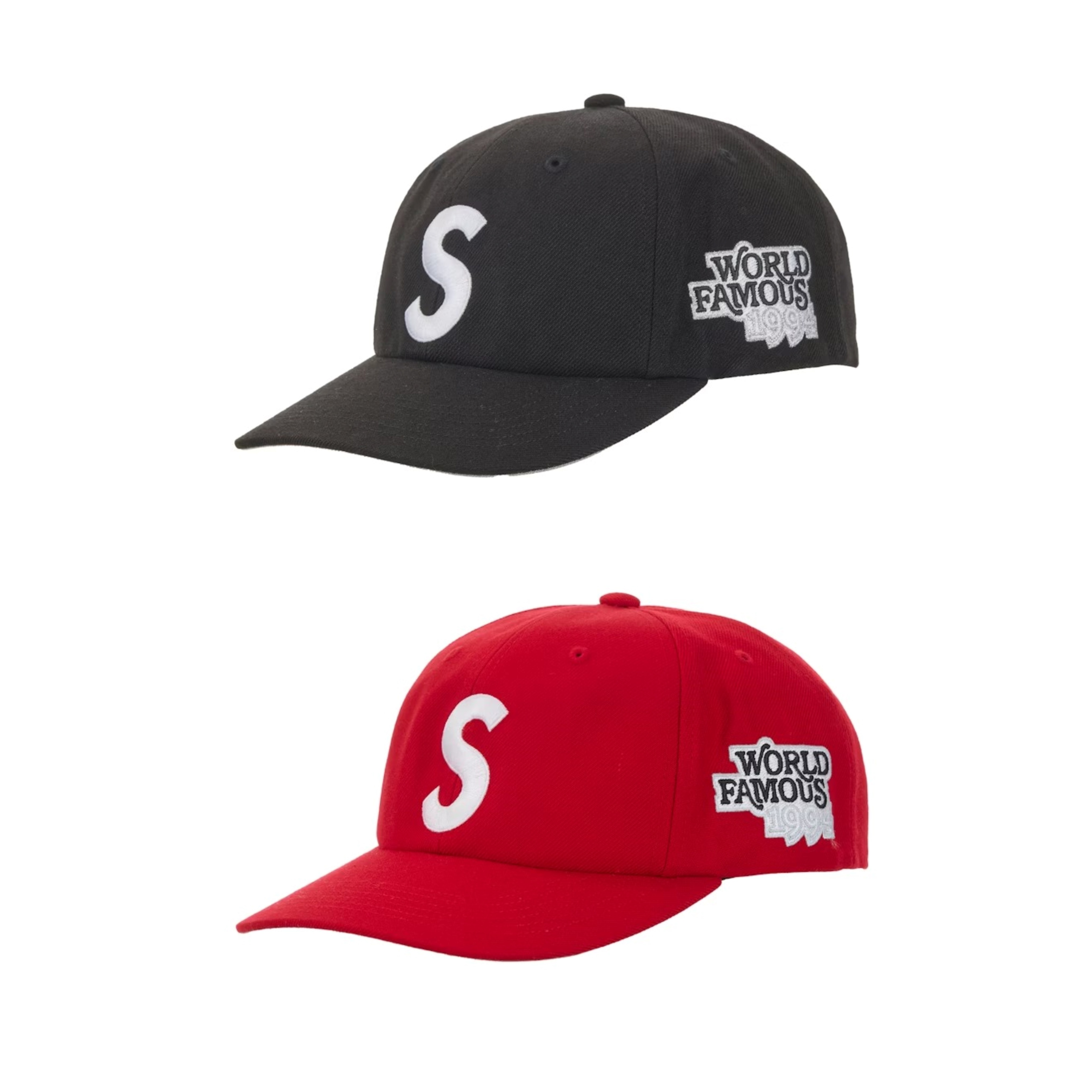 2026SS Supreme World Famous S Logo 6-Panel 老帽 帽子 現貨 SS26H11