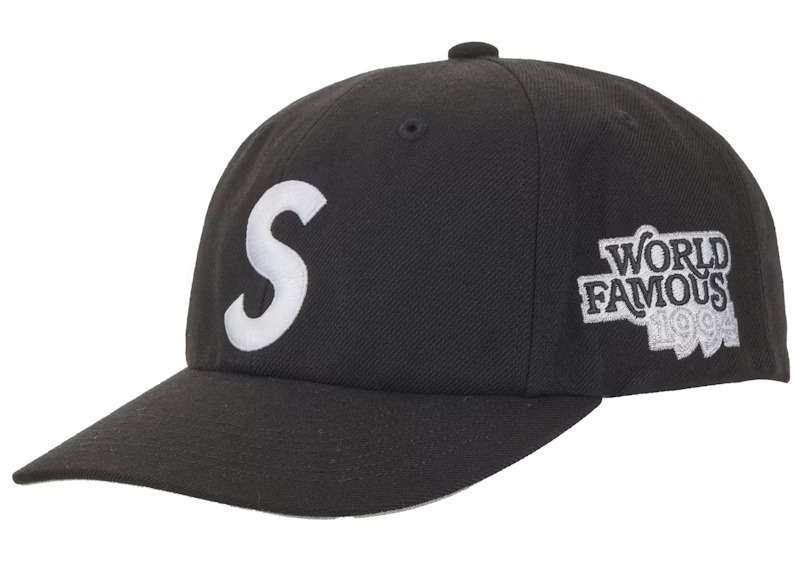 2026SS Supreme World Famous S Logo 6-Panel 老帽 帽子 現貨 SS26H11