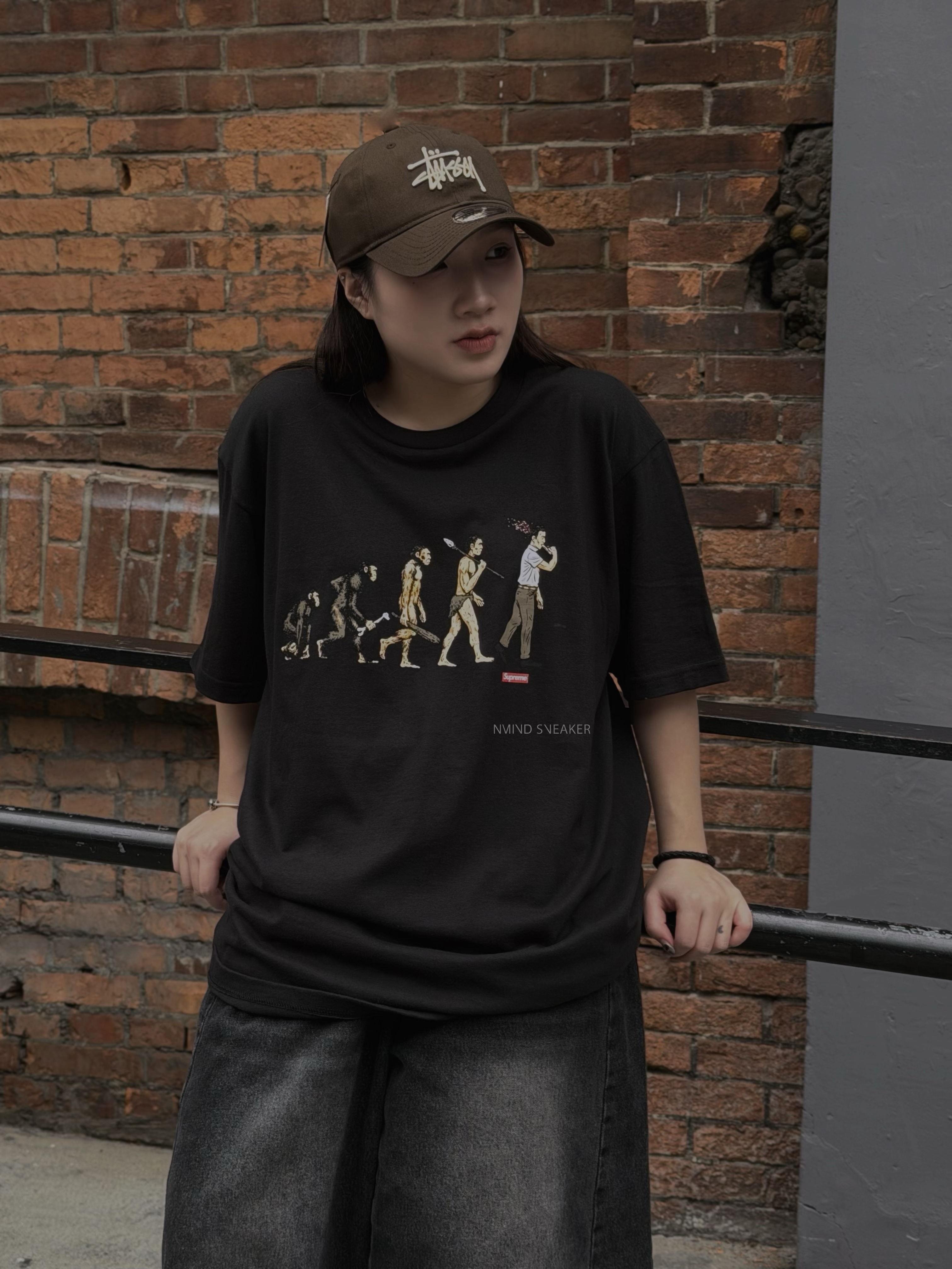 <快速出貨> Supreme Evolution Tee 短踢 黑