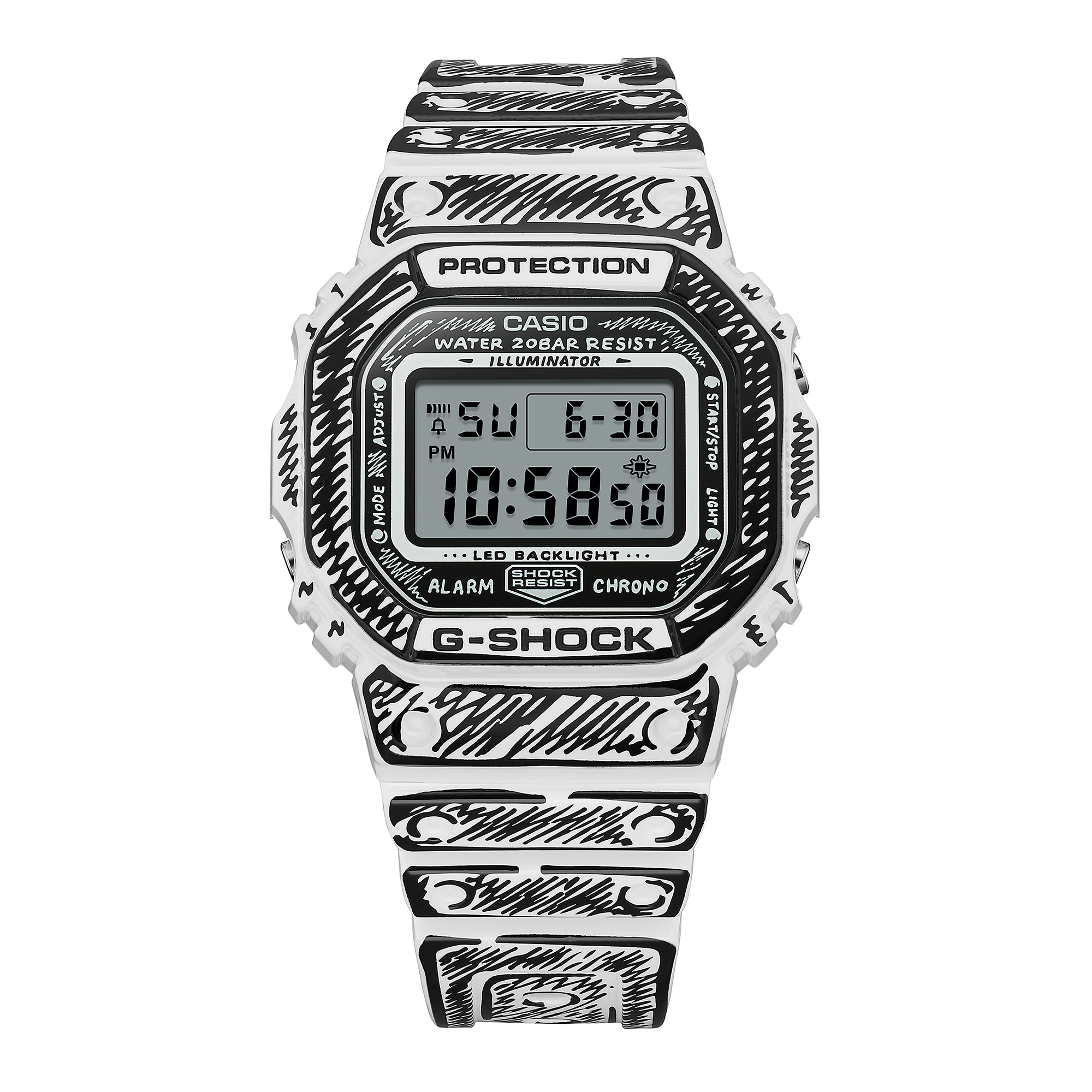 CASIO G-SHOCK x JOSHUA VIDES 限量版 DW-5600JV-7