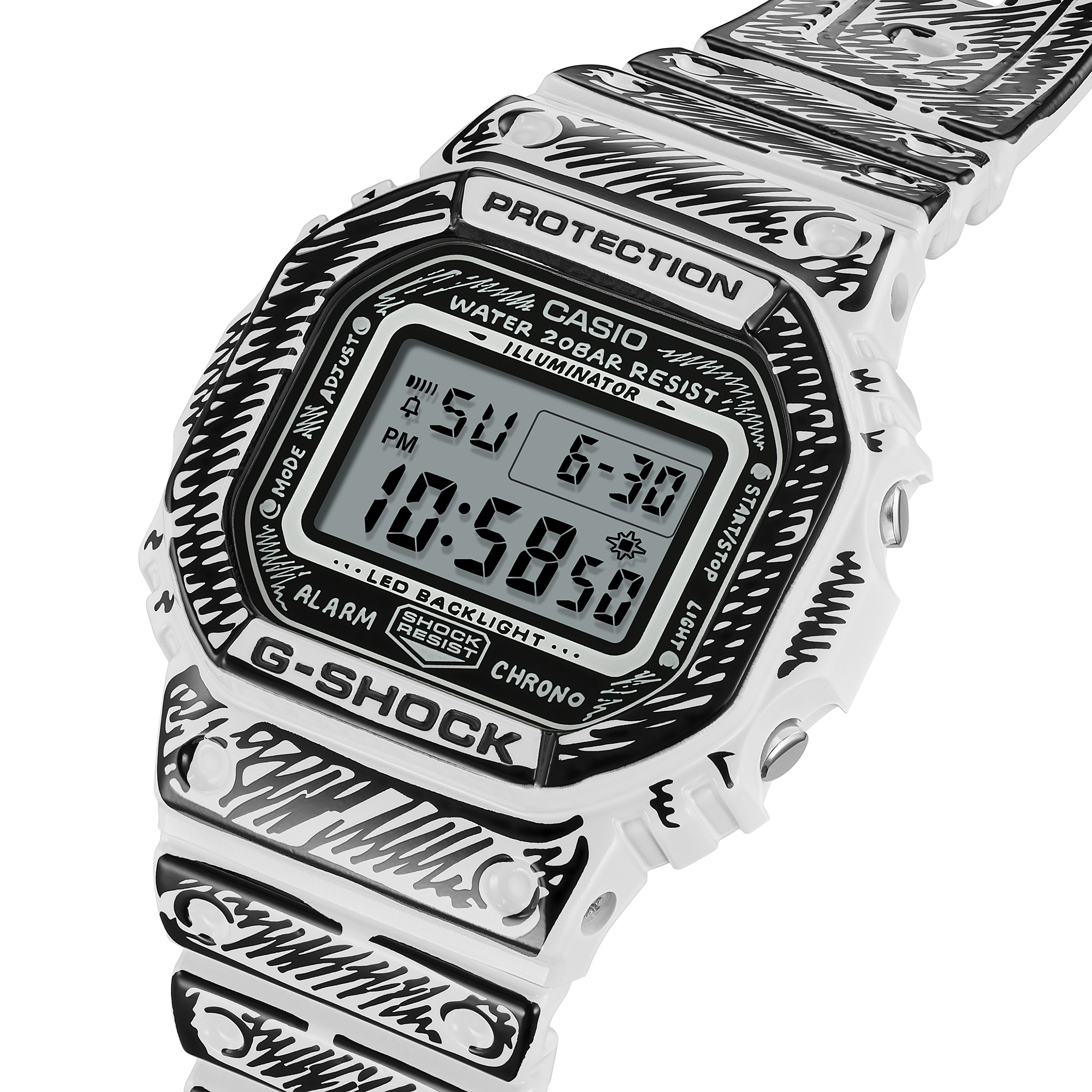 CASIO G-SHOCK x JOSHUA VIDES 限量版 DW-5600JV-7