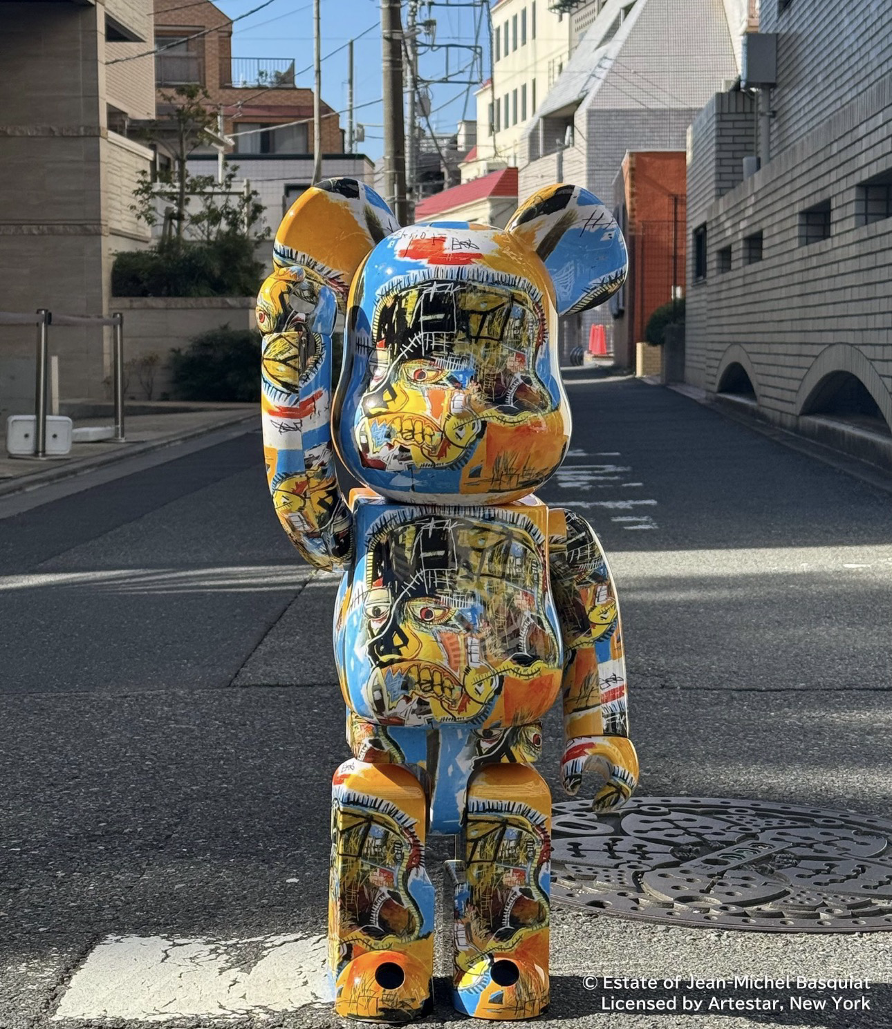 🎏預訂🎏Bearbrick 1000% JEAN-MICHEL BASQUIAT #10