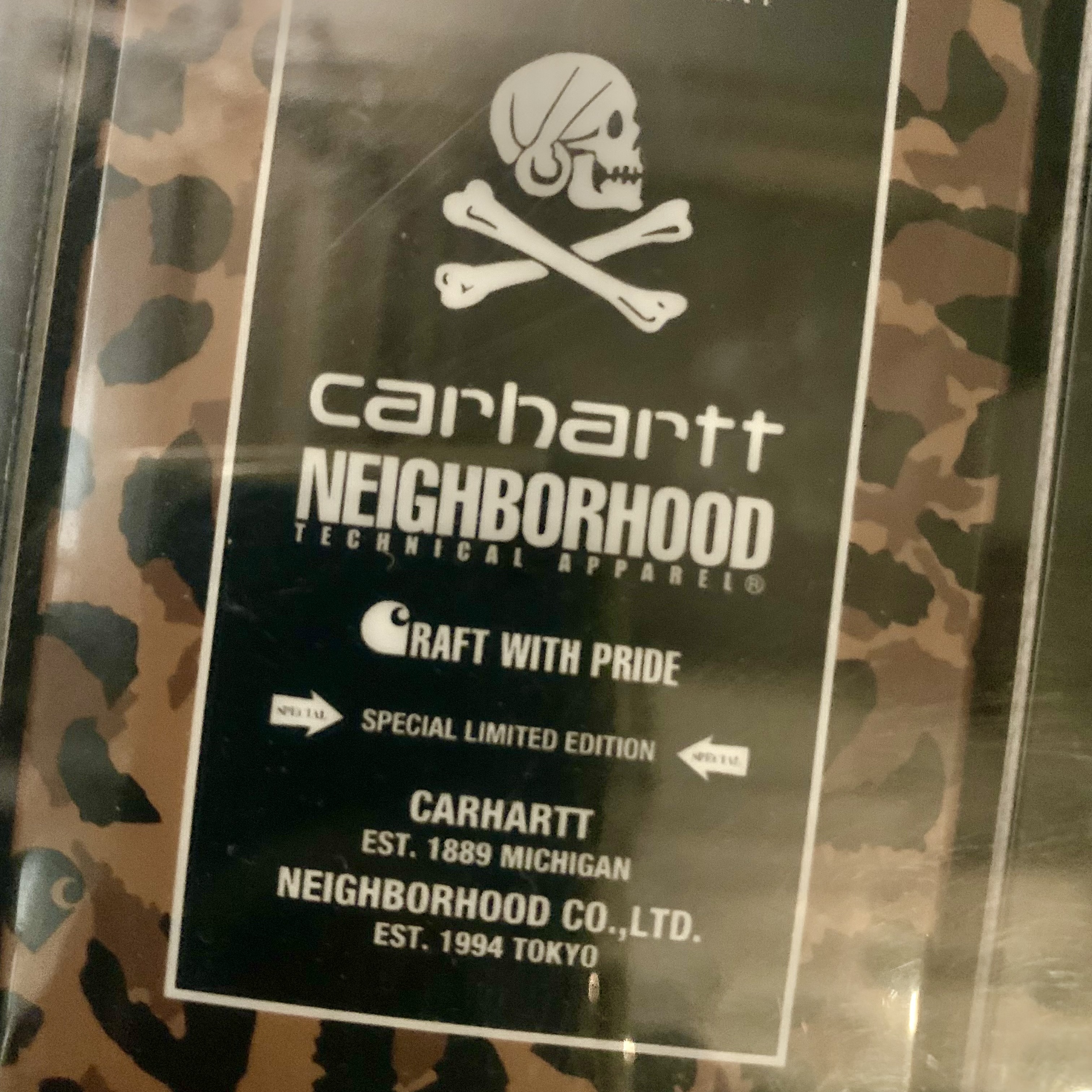 NEIGHBORHOOD x CARHARTT LEOPARD I-PHONE CASE (FOR 5 & 5S) - IN STOCK NOW (現貨發售中)