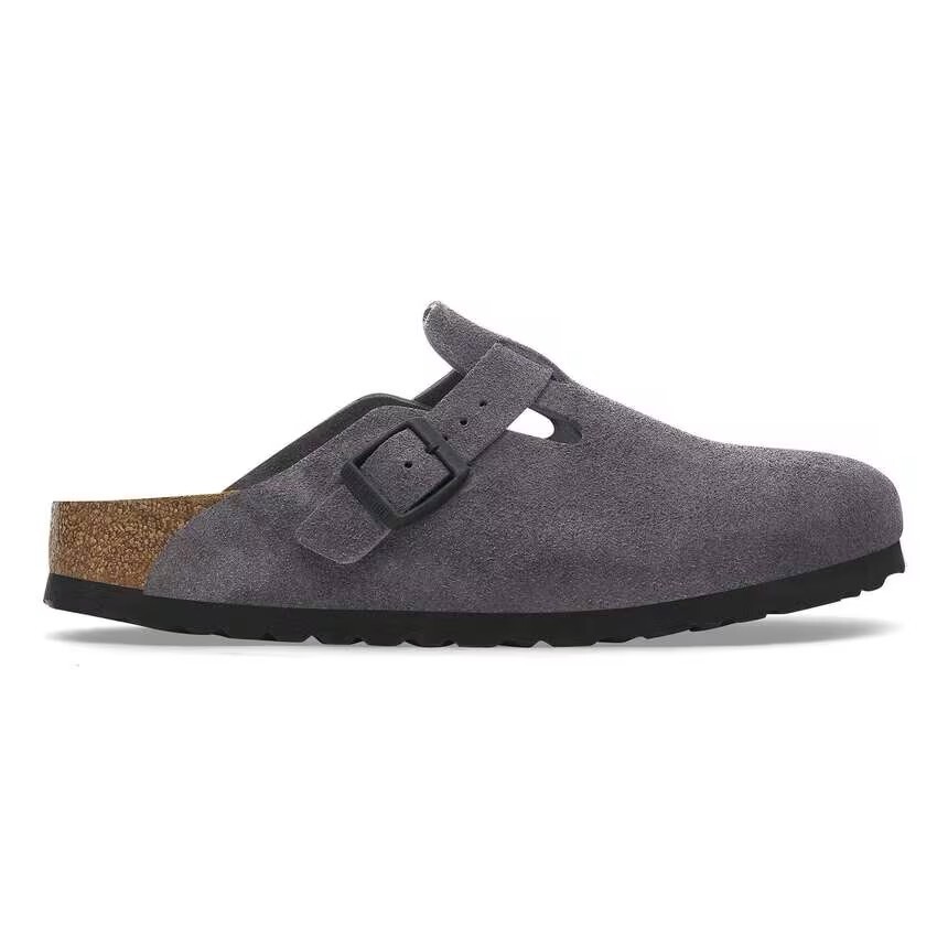 BIRKENSTOCK BOSTON (REGULAR FIT) - VELVET GREY SIZE 27CM