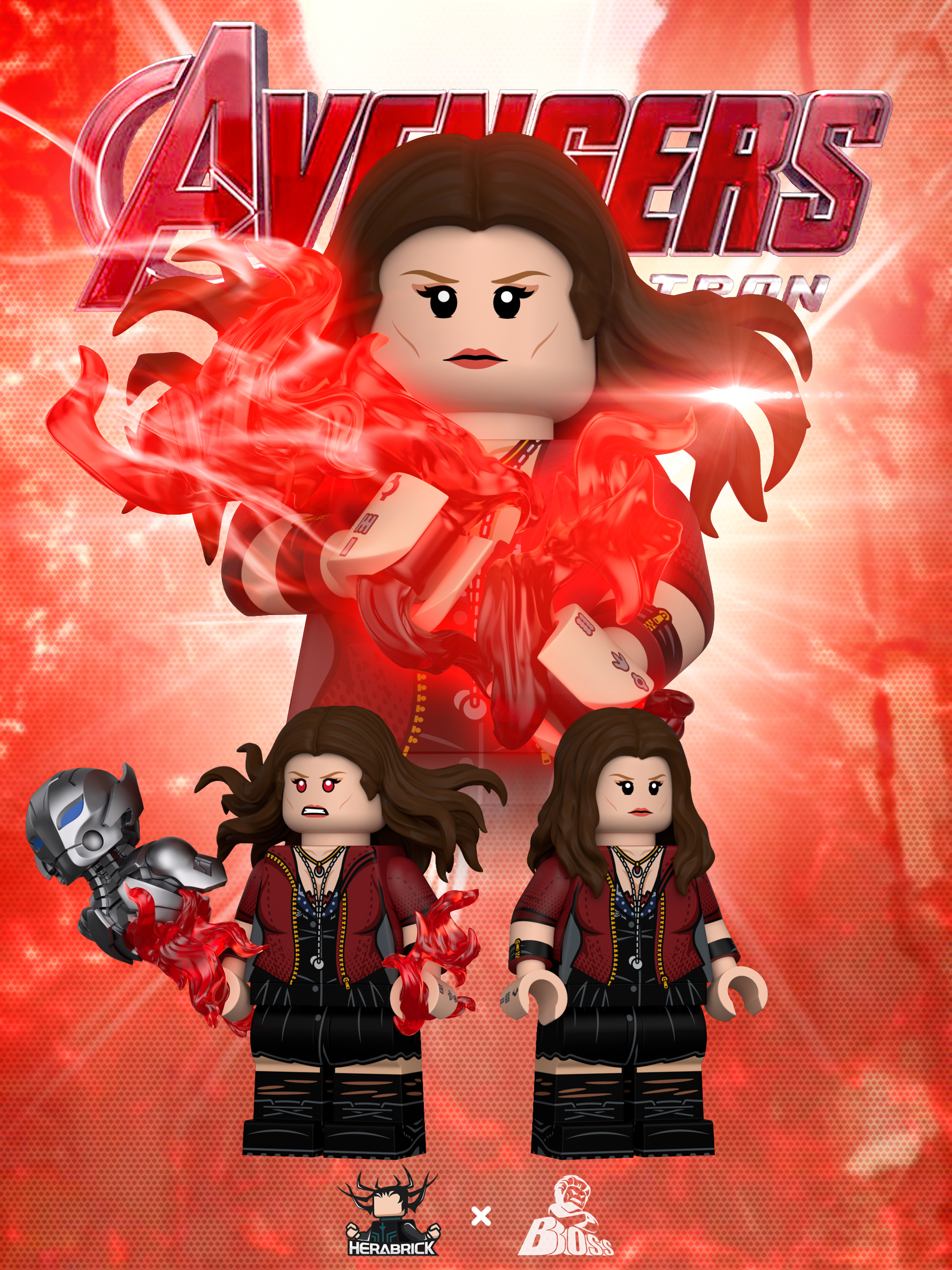 [Boss][Preorder] Avengers 2 - Scarlet Witch [PADprinted]