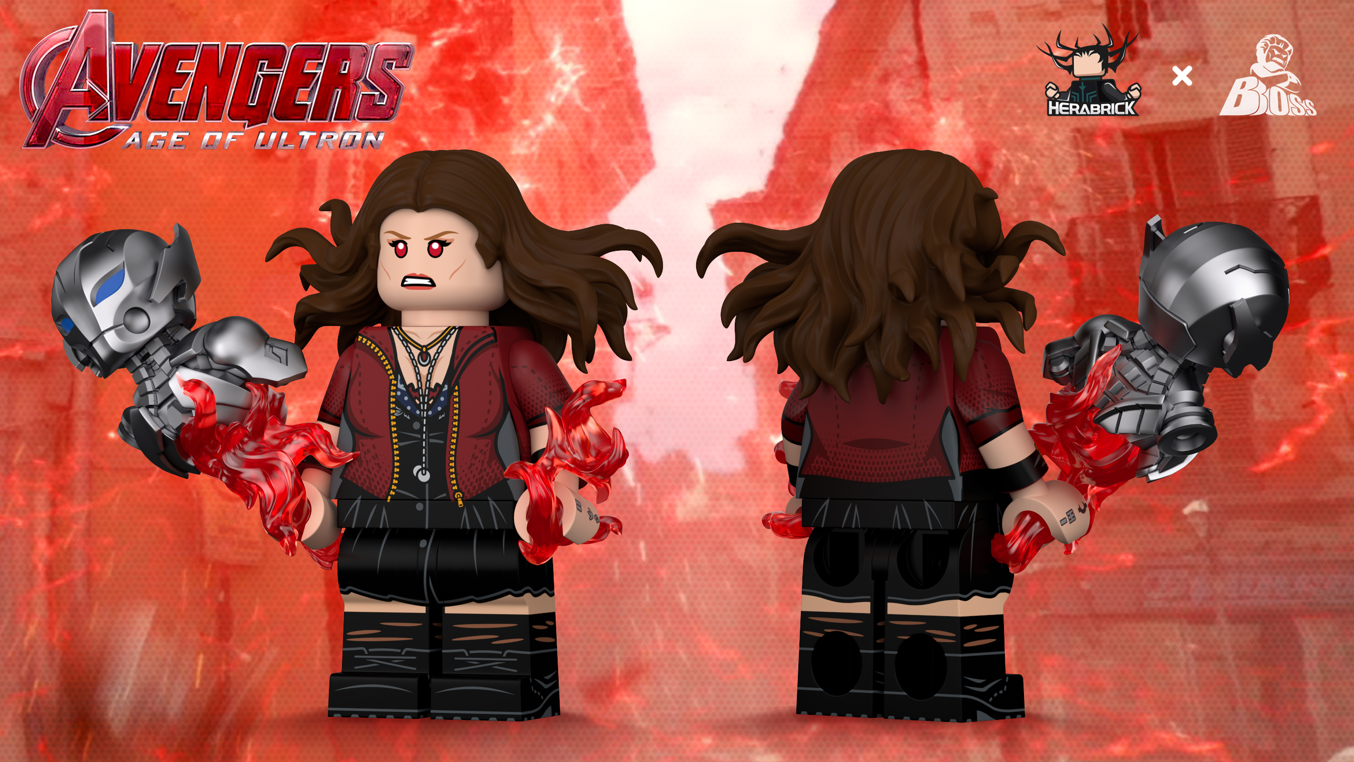 [Boss][Preorder] Avengers 2 - Scarlet Witch [PADprinted]