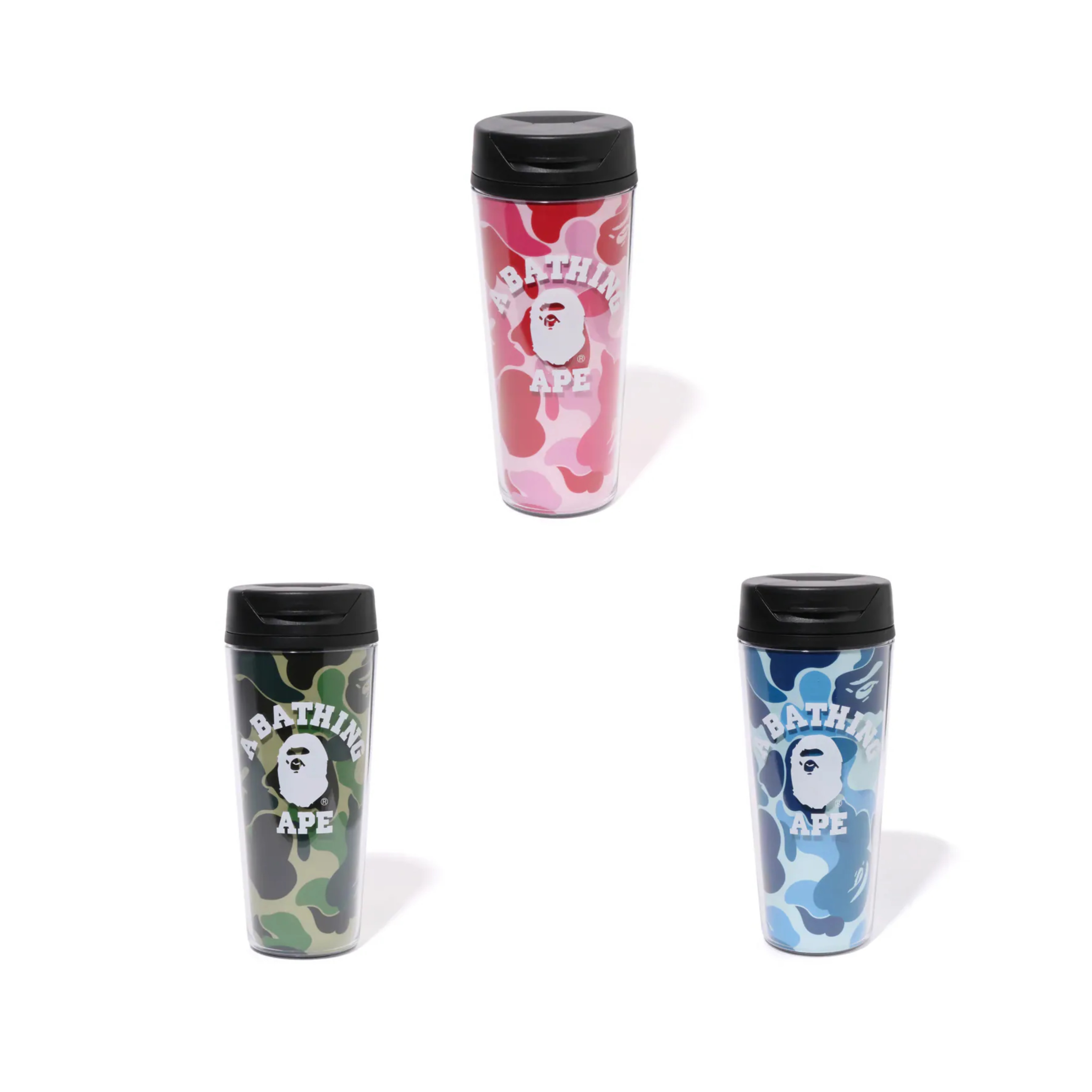 2026SS A BATHING APE BAPE ABC CAMO TUMBLER BOTTLE 迷彩 水壺 雙層 現貨 1M30193008