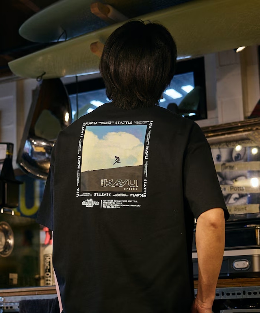 |日本連線| 🇯🇵 KAVU 別注 山野剪影 TEE