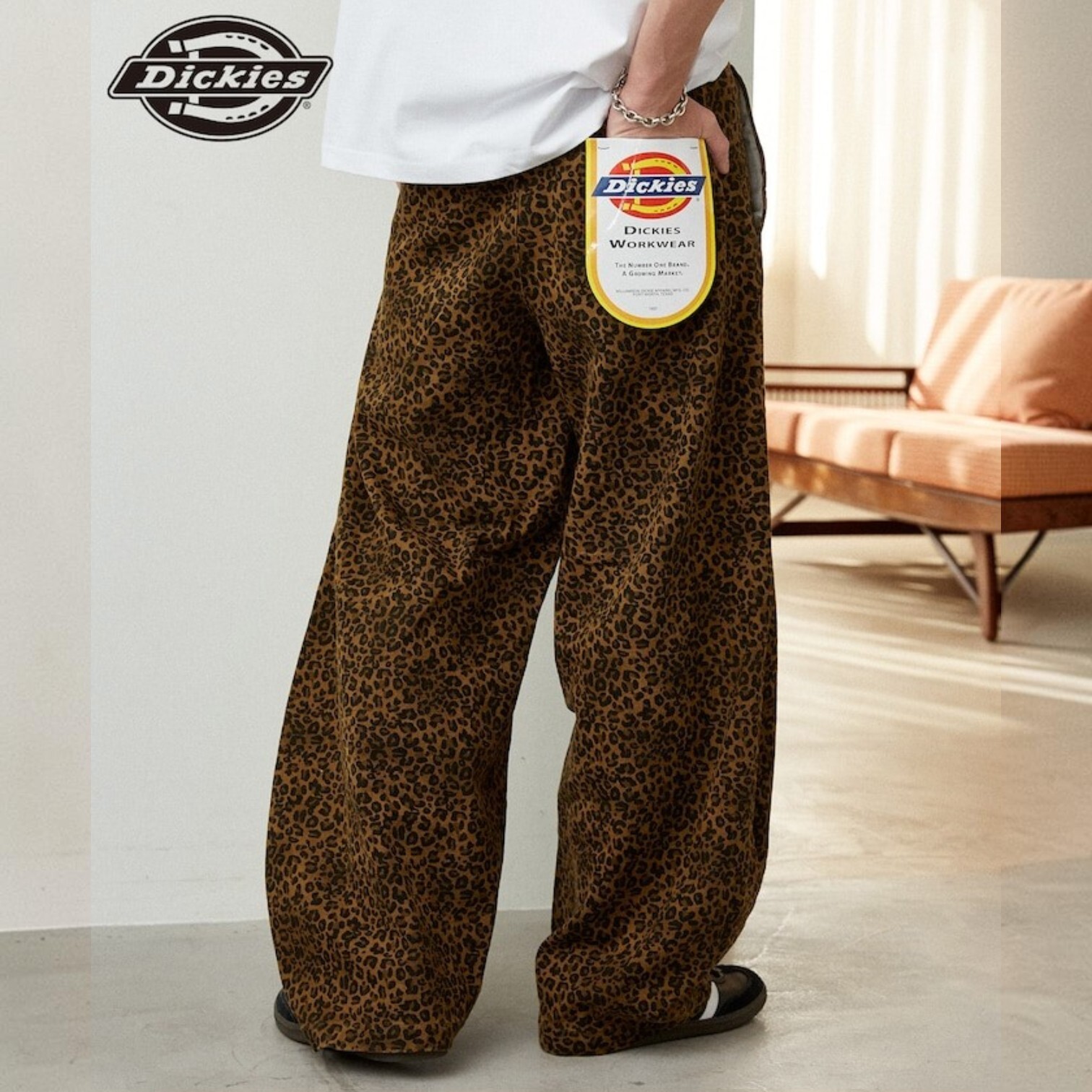 『代購+現貨商品』2026SS FREAK'S STORE PUBLUX X Dickies 別注 Exclusive Barrel Pants 聯名 彎刀 括腿褲 工作褲 長褲 現貨 3149185900041