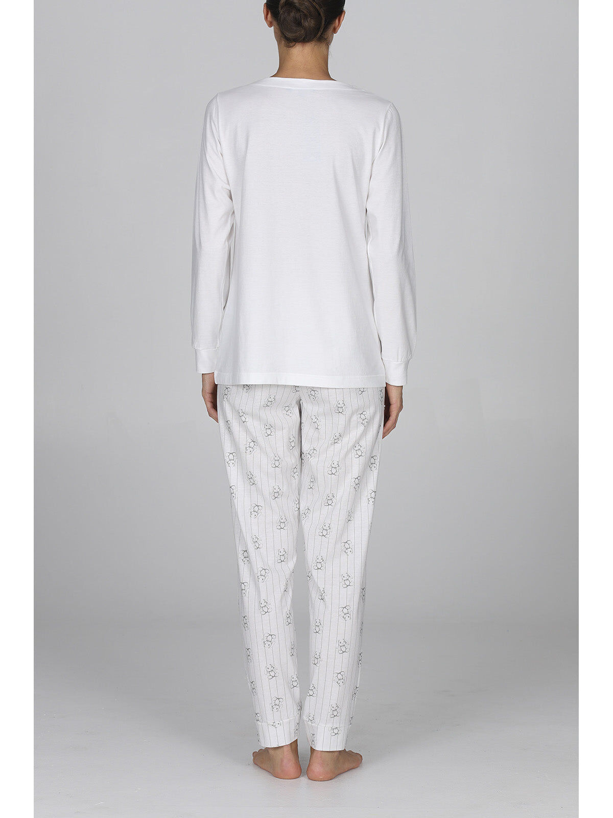 1BG0515-150 [BOGLIETTI] Patrizia 兔子印花女士長款睡衣 259 兔子圖案 #FEL468 (EU)