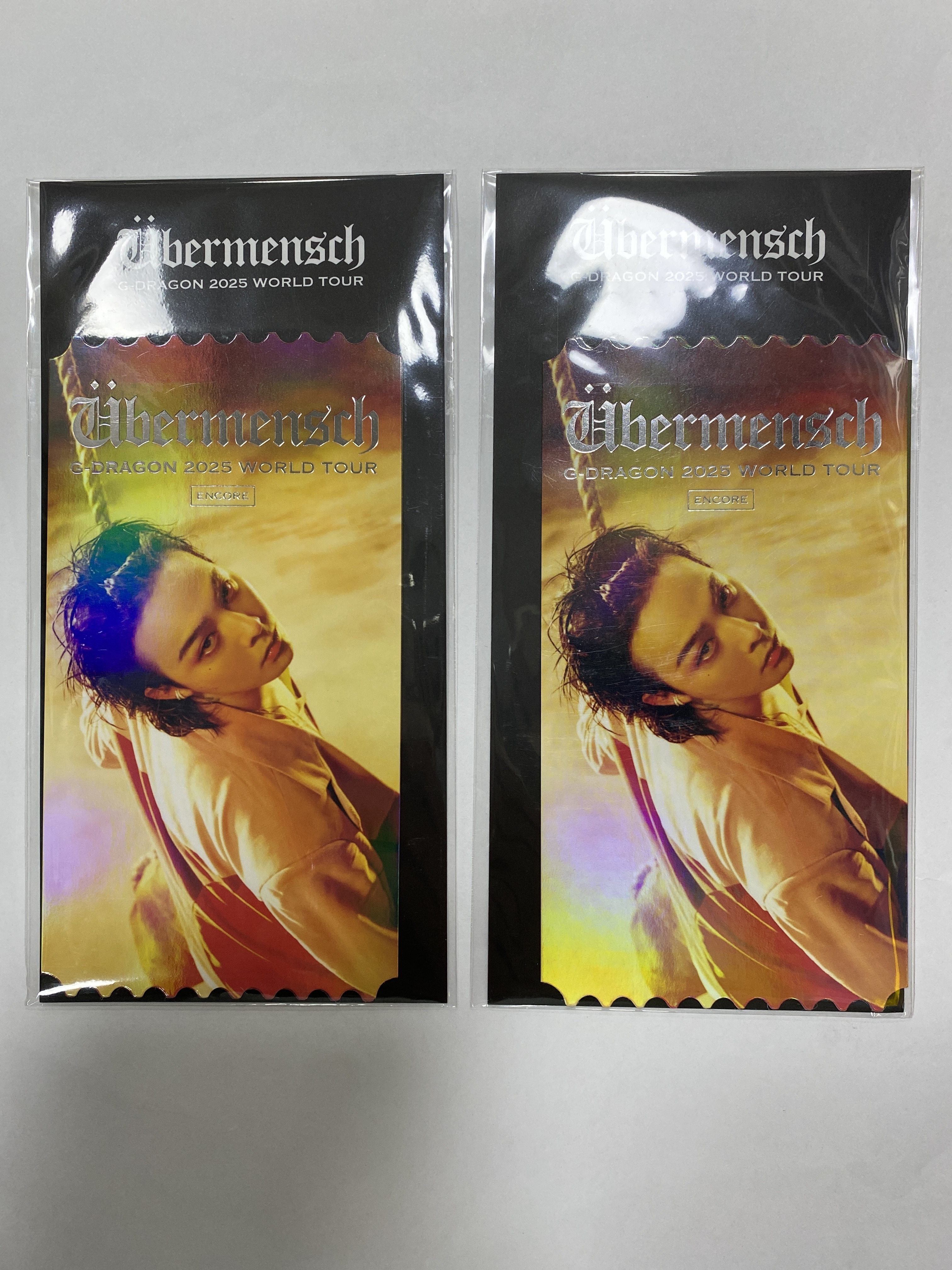 G-DRAGON  Photo ticket ( GOCHEOK ENCORE VER )