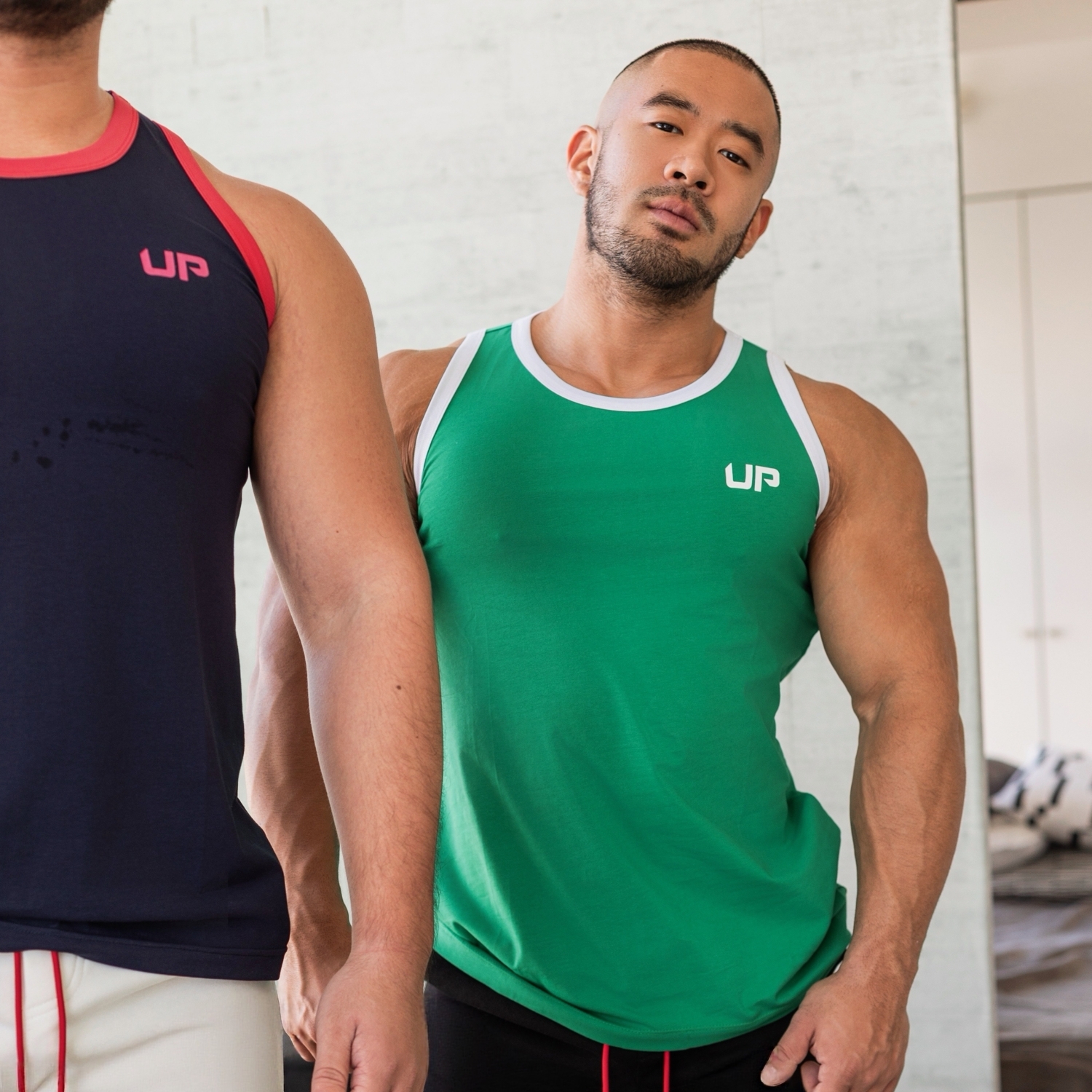 2026 全新配色 - Comfort Tank 2.0 舒適背心 草綠色/白