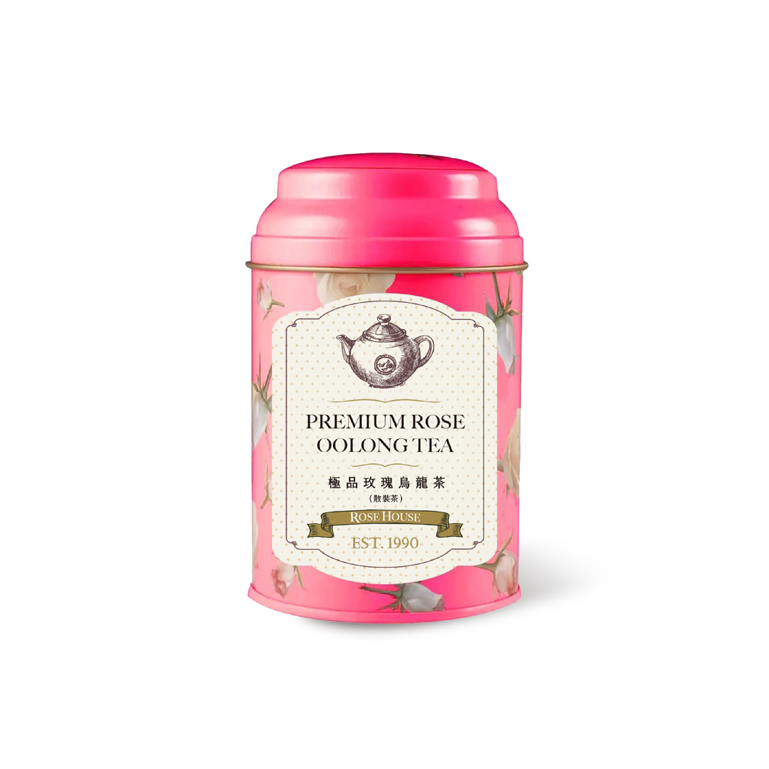 【 ITQI 系列茶】極品玫瑰烏龍茶 110g / 罐