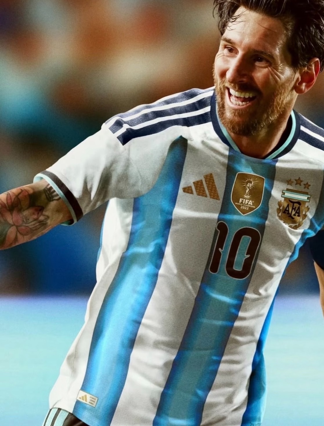 【Luxury】 Adidas 2026FIFA世界盃 2026新款 足球 世界盃 阿根廷 主場球員版球衣 球迷版 涼感 男 KH3934 梅西 十號 情侶衣 運動套裝 球衣 梅度二開 帽子戲法
