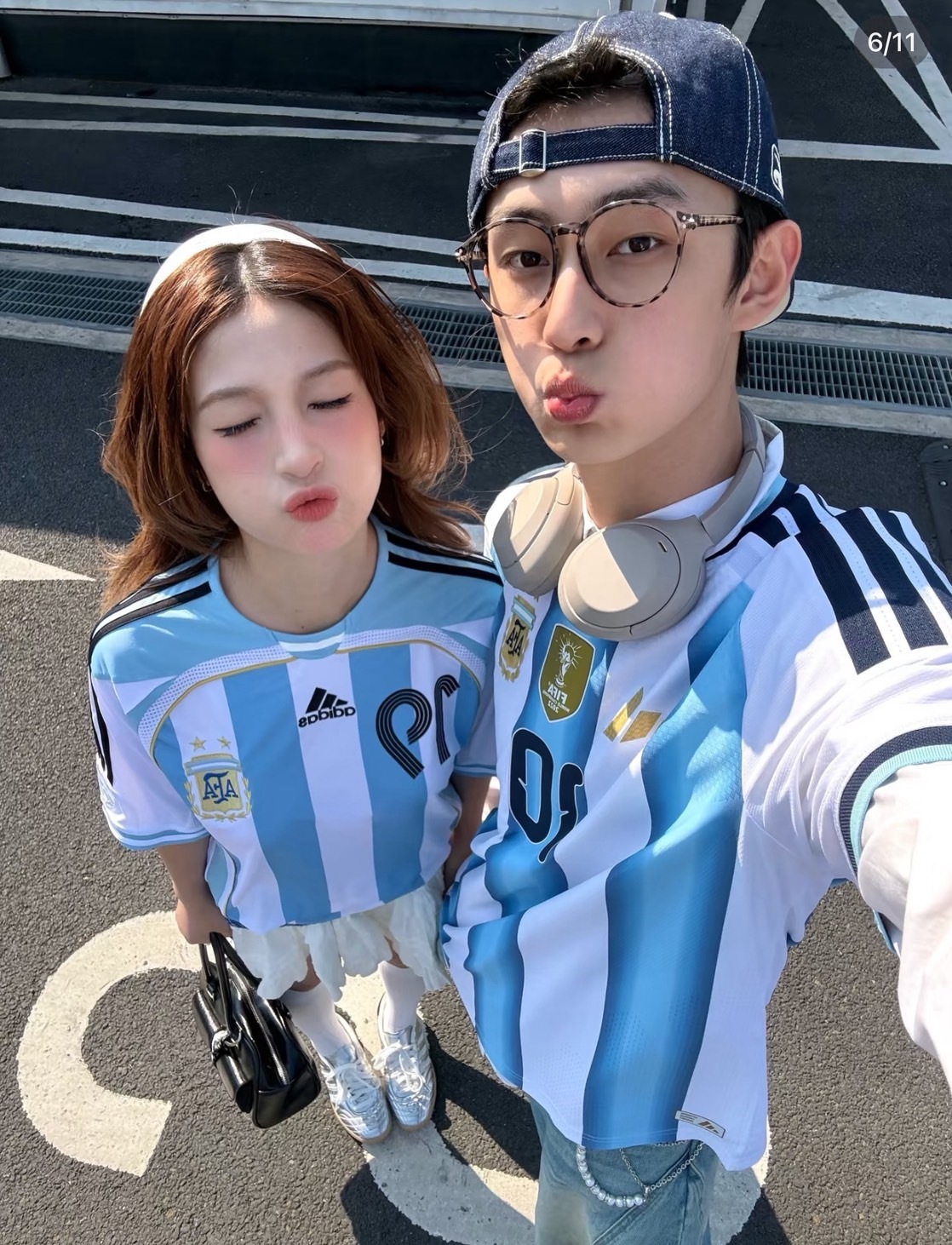 【Luxury】 Adidas 2026FIFA世界盃 2026新款 足球 世界盃 阿根廷 主場球員版球衣 球迷版 涼感 男 KH3934 梅西 十號 情侶衣 運動套裝 球衣 梅度二開 帽子戲法