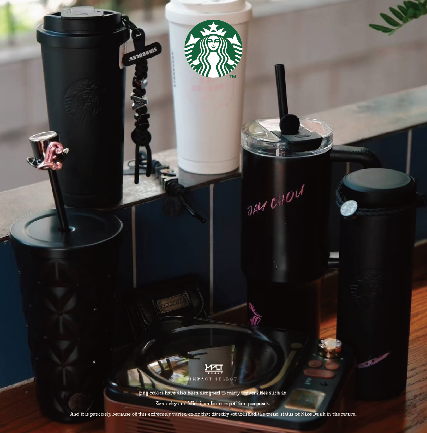 Starbucks 星巴克 周杰倫 Jay Chou 聯名款 咖啡序曲 JAY系列 保溫杯