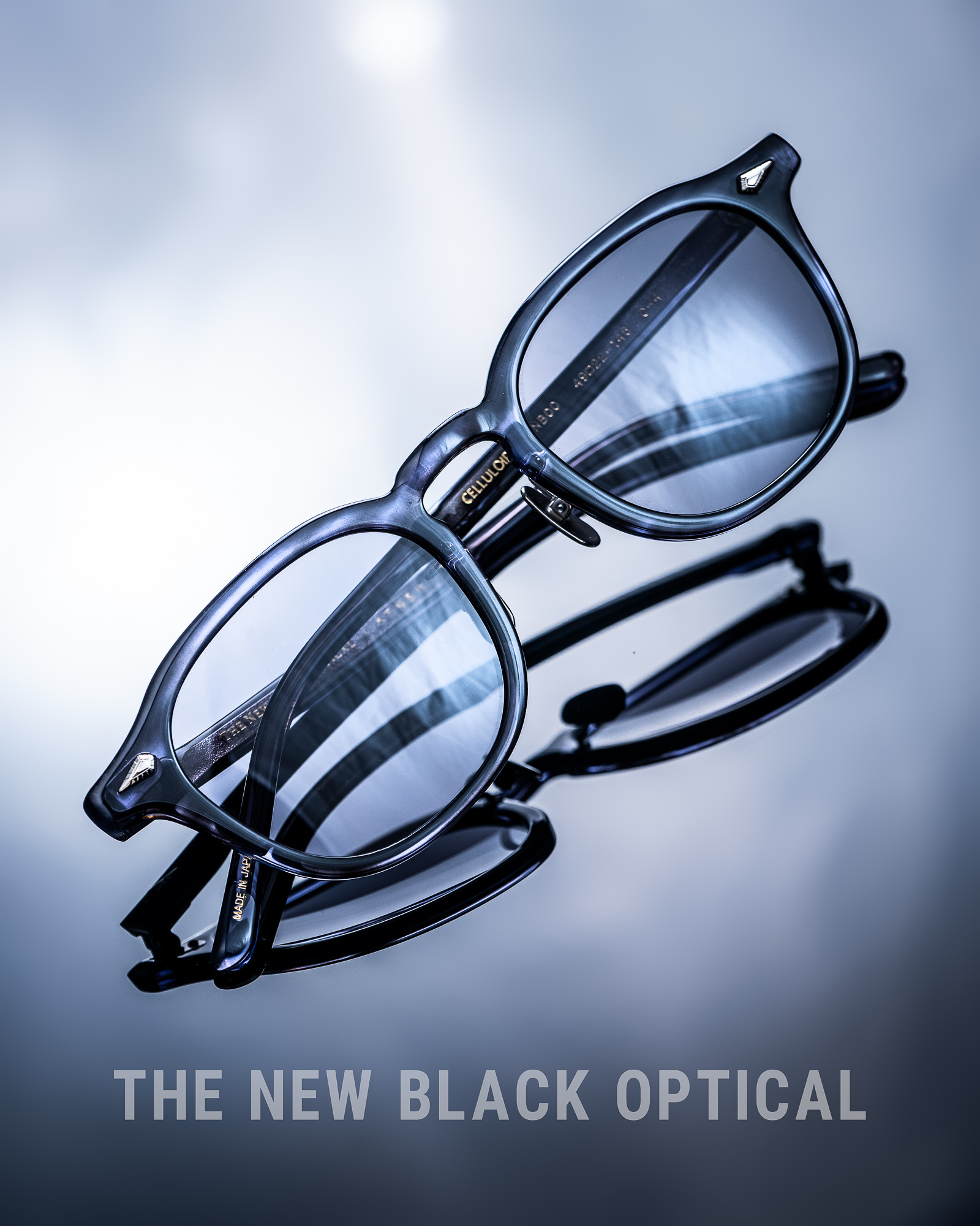 The New Black Optical x 木下裕基作 NB00 (46/49) Grey Sasa Sunglasses