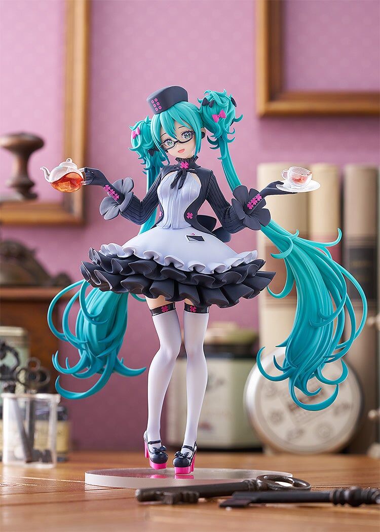 預購26/09 GSC代理版 POP UP PARADE 初音未來 眼鏡×咖啡廳Ver 0524