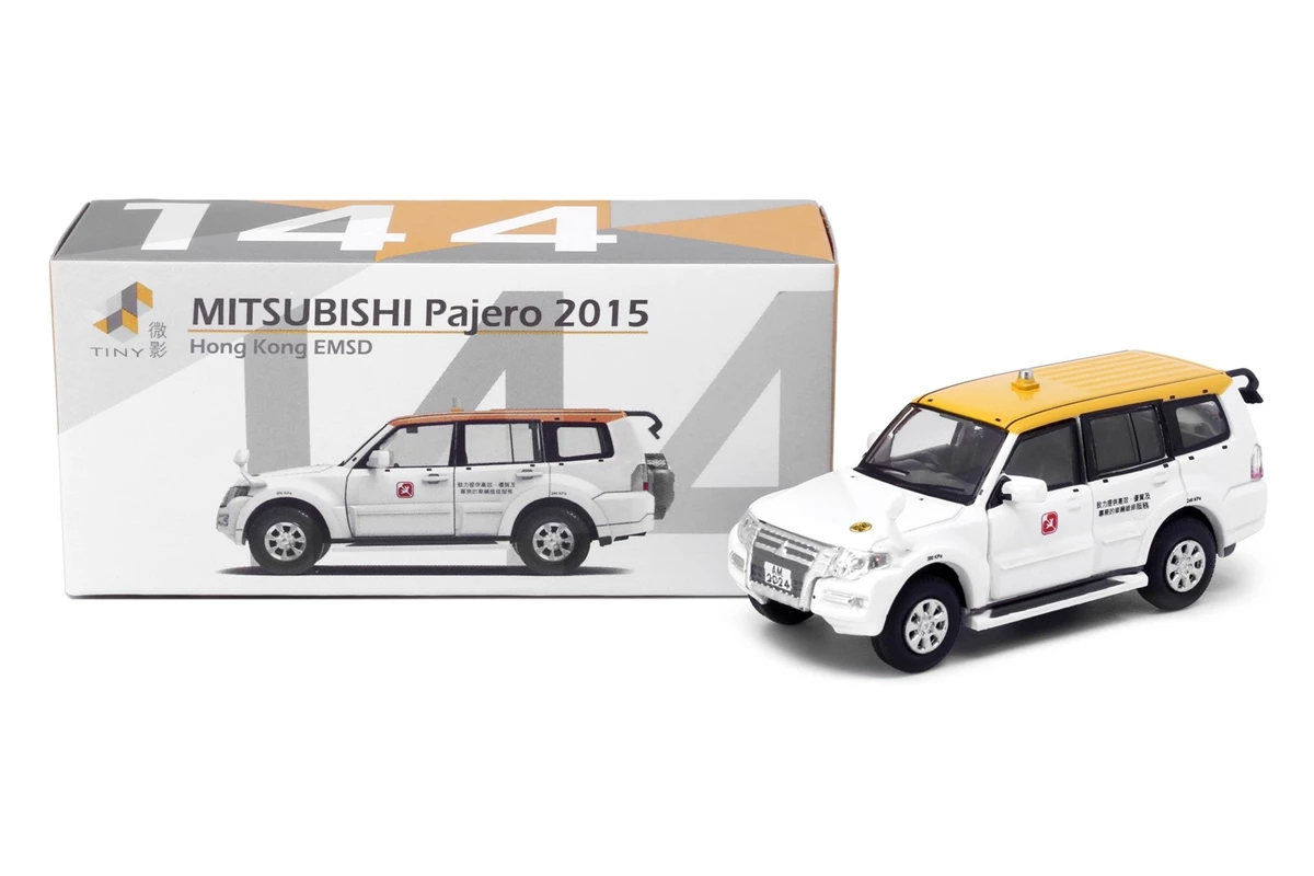 Tiny 城市 144 合金車仔 - 三菱 Pajero 2015 機電工程署