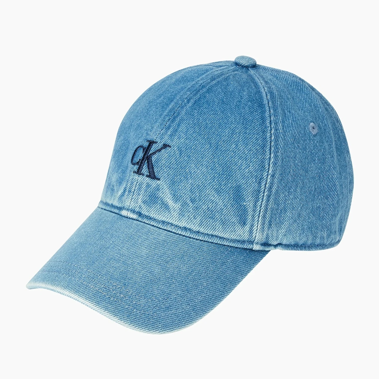 《韓國連線》CALVIN KLEIN Unisex CKJ Denim Ball Cap_NEW BLUE_OS (棒球帽)