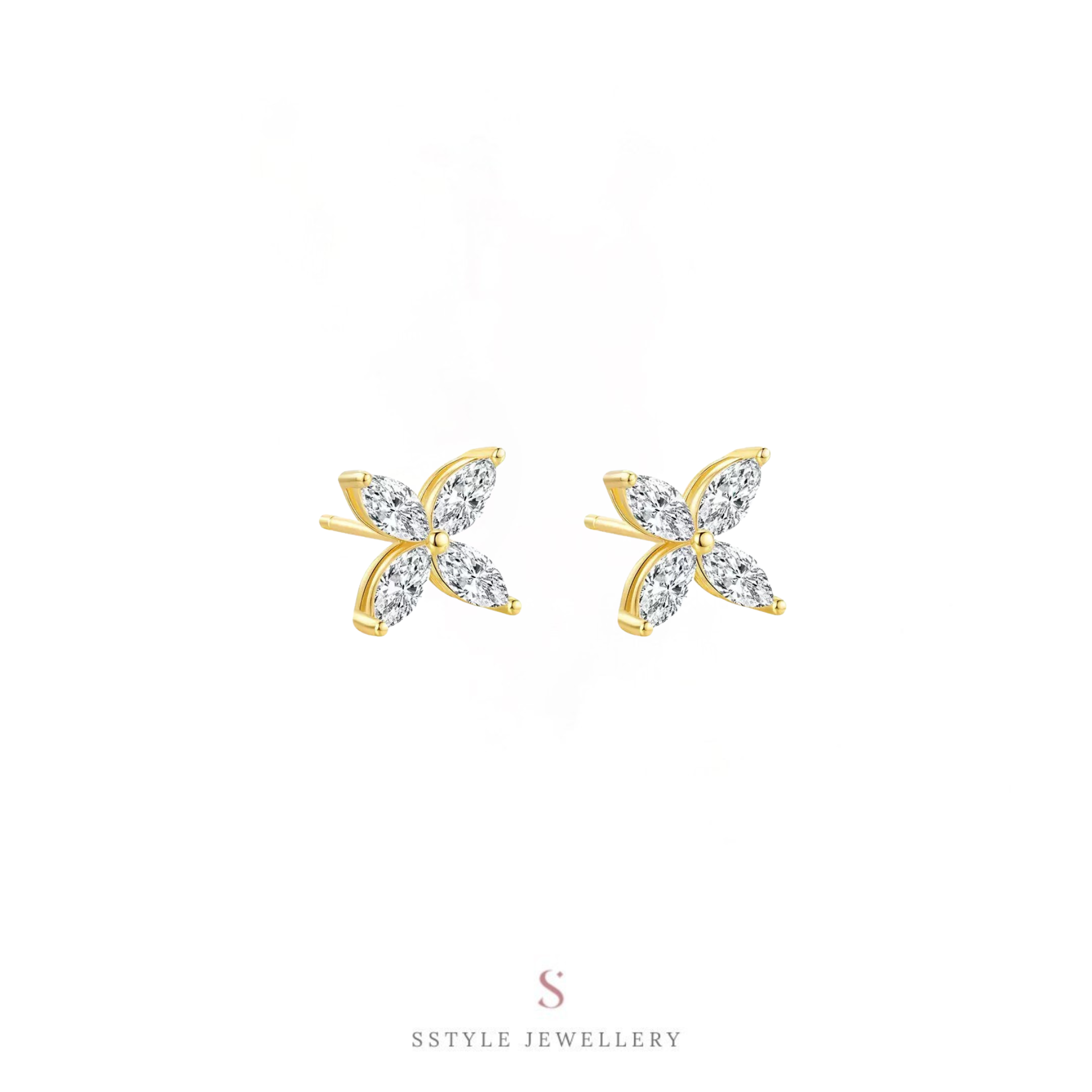 Layna Moissanite Earring