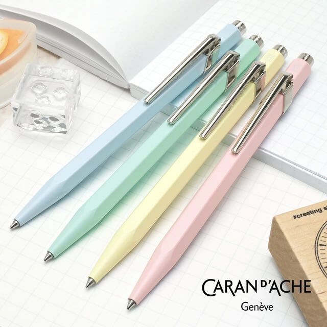 粉彩限定 CARAN D'ACHE 849 PASTEL原子筆｜瑞士 CARAN D'ACHE 卡達