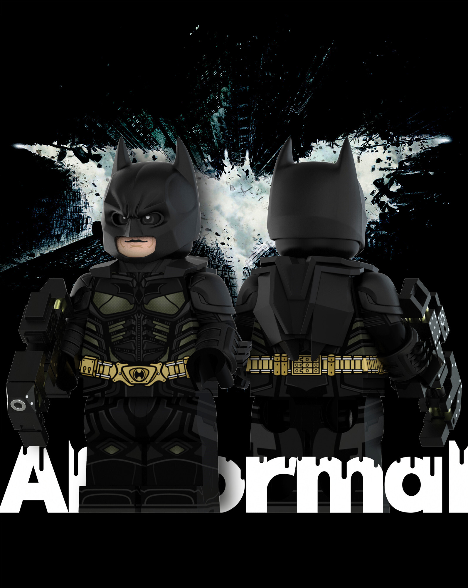 [Abnormal][Preorder] Flying Backpack Bell Bat Man [Padprinted]