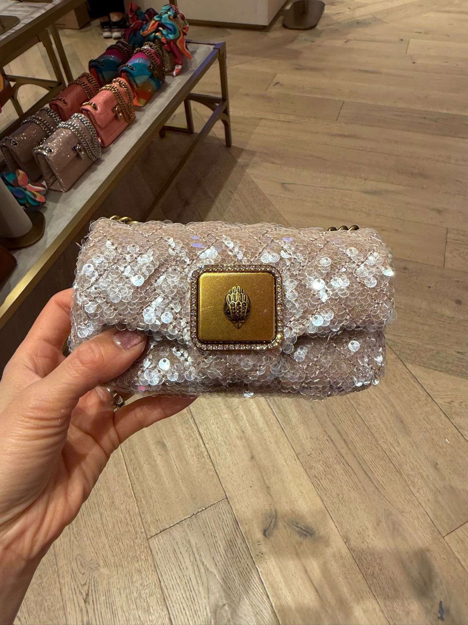 英國代購 -KG Kurt Geiger LONG NANO PIMLICO BAG