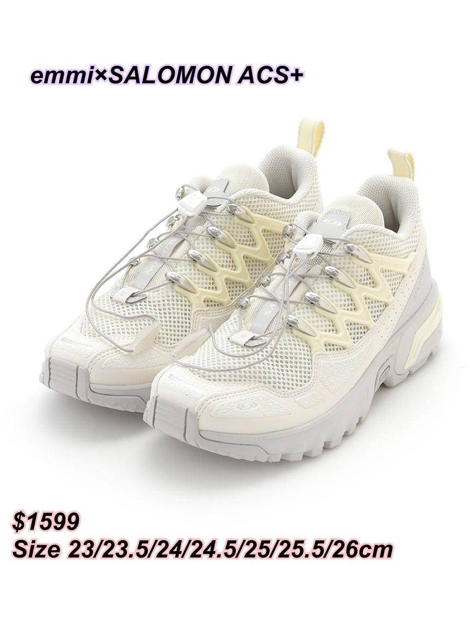 260514 emmi×SALOMON ACS+波鞋