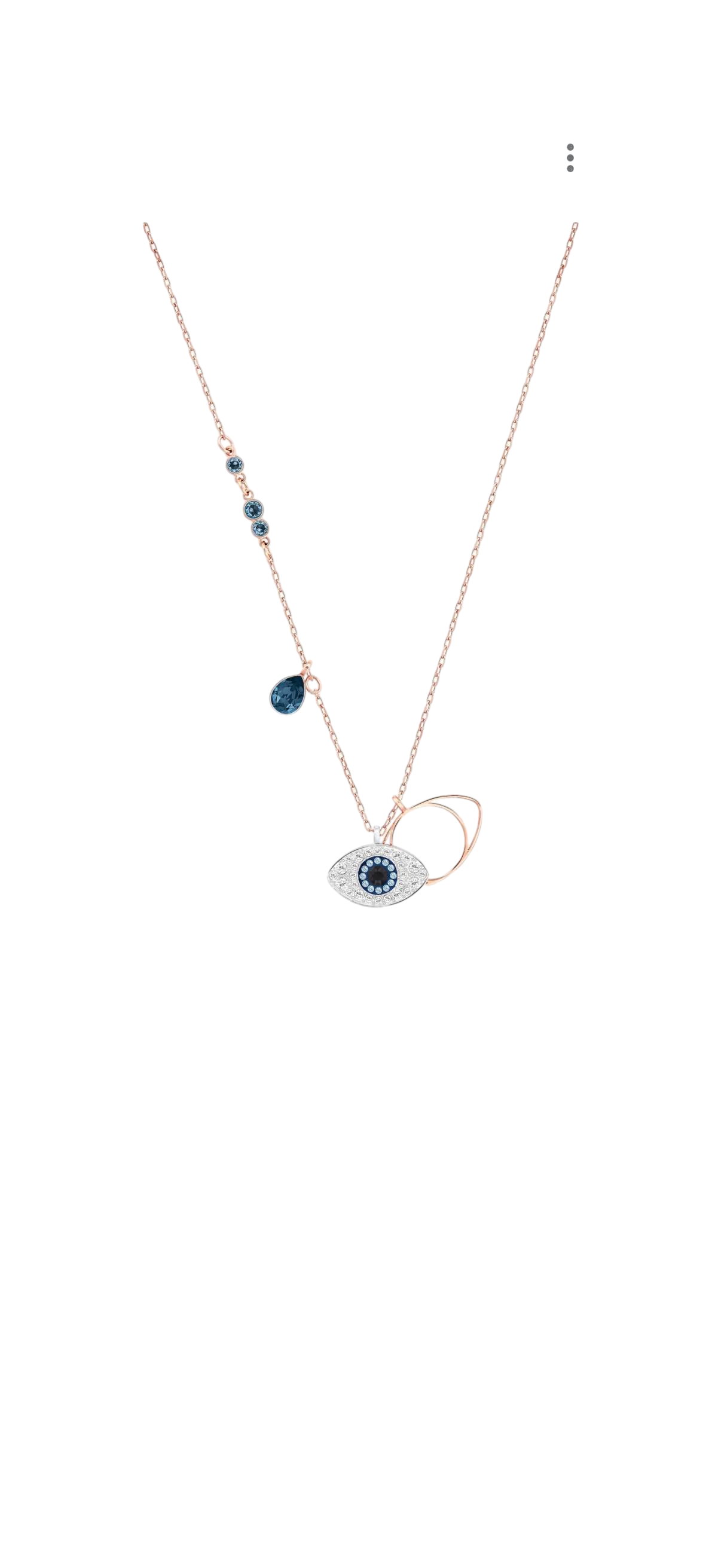 【Swarovski Outlet】Swarovski Pendant Evil Eye Dmul/Mix  金