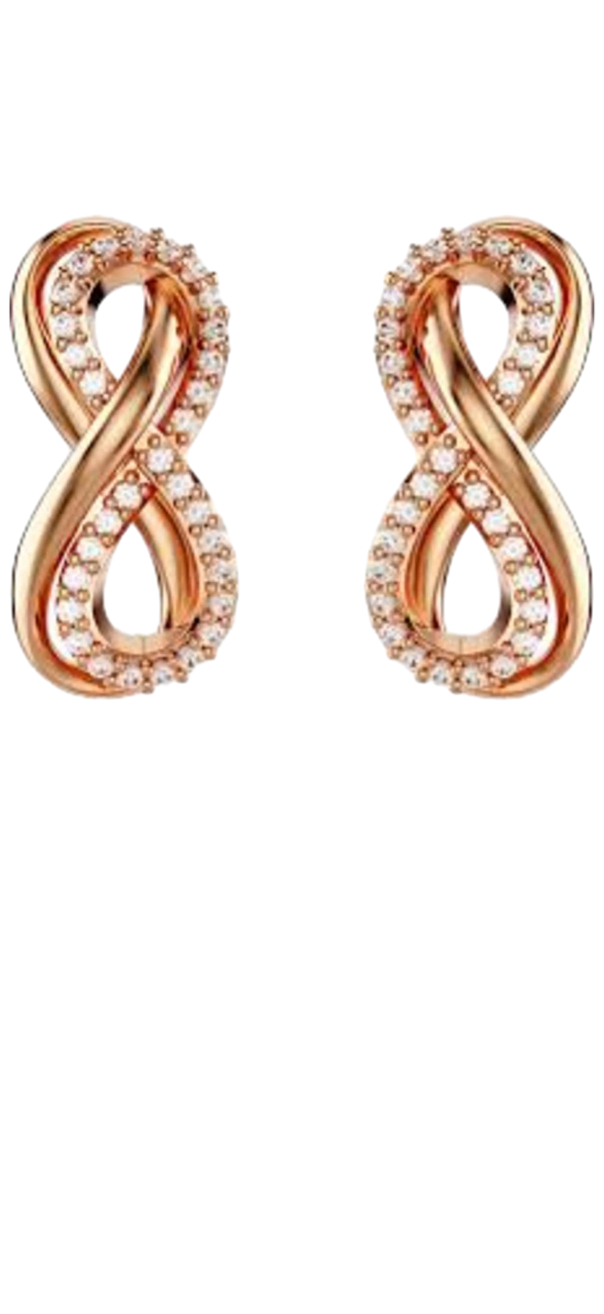 【Swarovski Outlet】Swarovski Pe Fig Pave White/Ros  玫瑰金