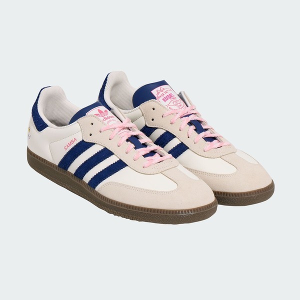 Adidas 愛迪達 Samba OG KH5899 男女 休閒鞋 復古 麂皮 流行 粉紅 藍 Disney