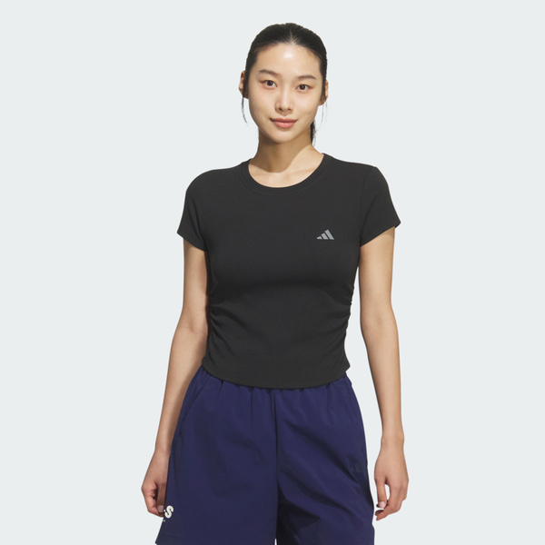 Adidas 愛迪達 Sfl Ss Tee KH2653 女 T恤 運動上衣 休閒短袖 黑 亞版 涼爽 舒適