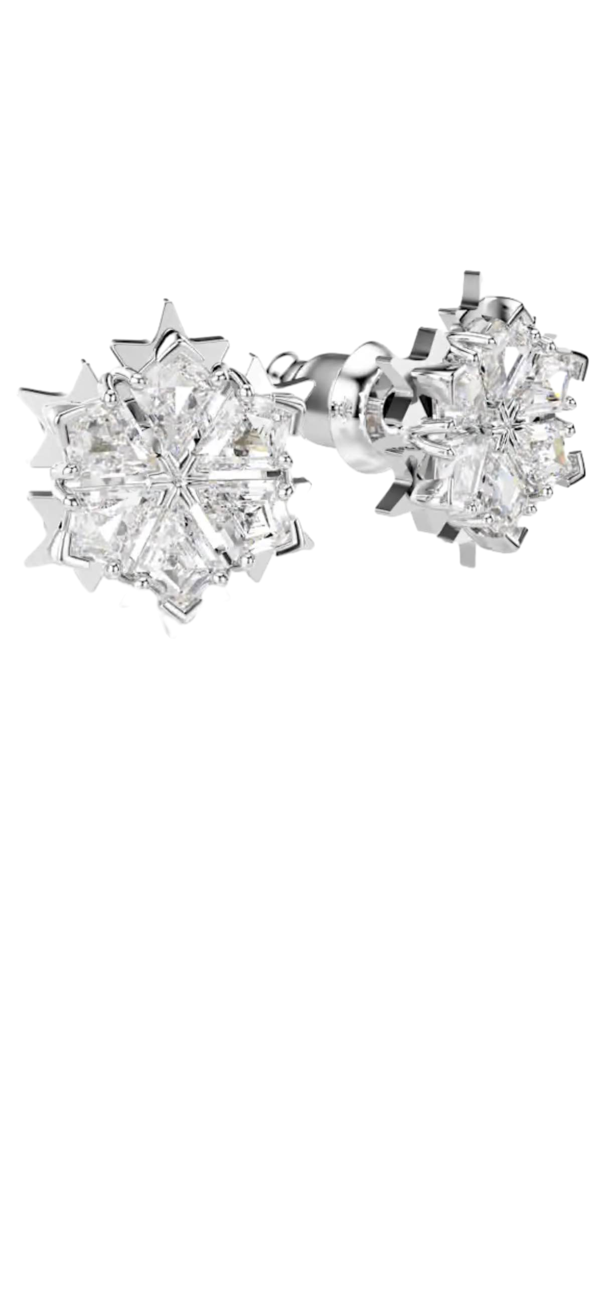 【Swarovski Outlet】Swarovski PE STUD CZWH/RHS  銀