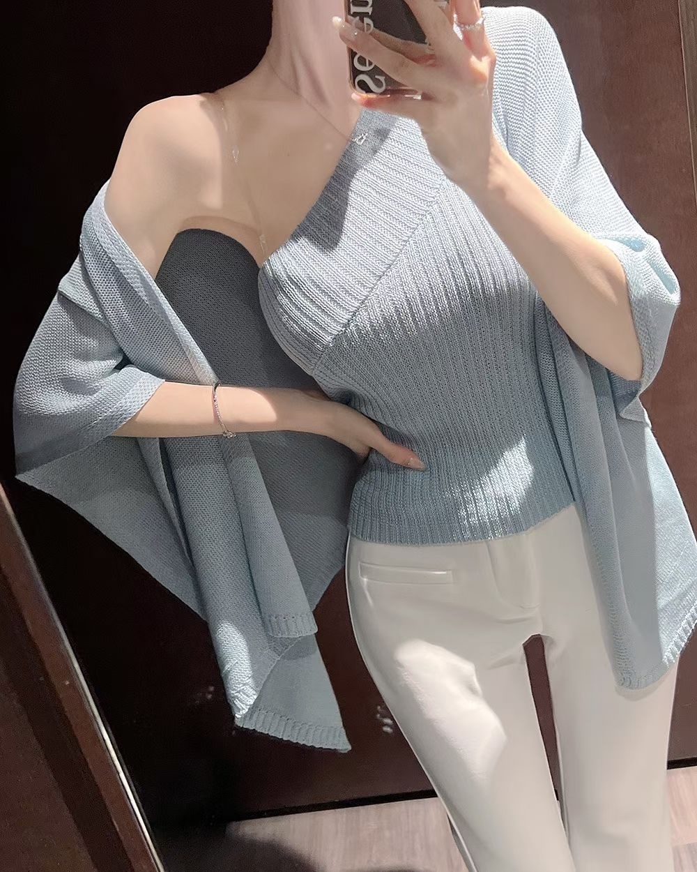 拾貝浪花 (上衣+外套)