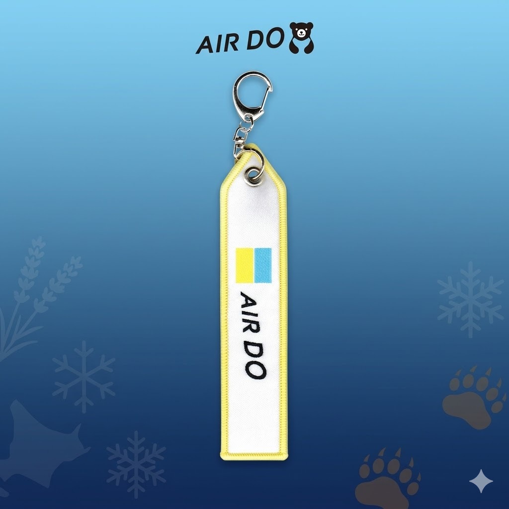Air Do 北海道航空飛行前拆除鑰匙圈