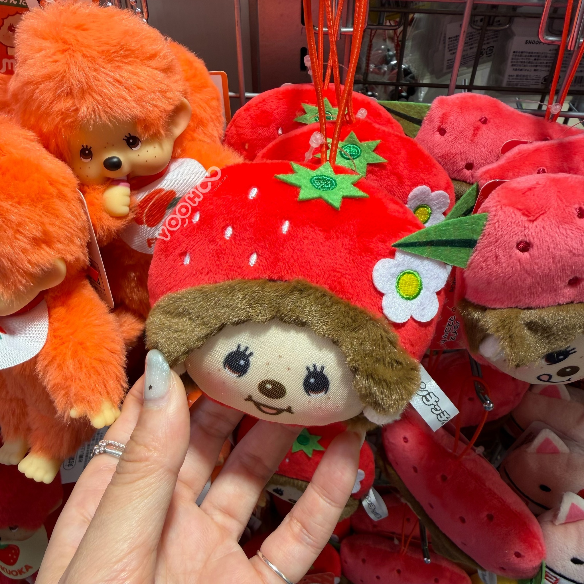 預購┃日本限定 地區限定 Monchhichi 夢奇奇 蒙奇奇 福岡 吊飾