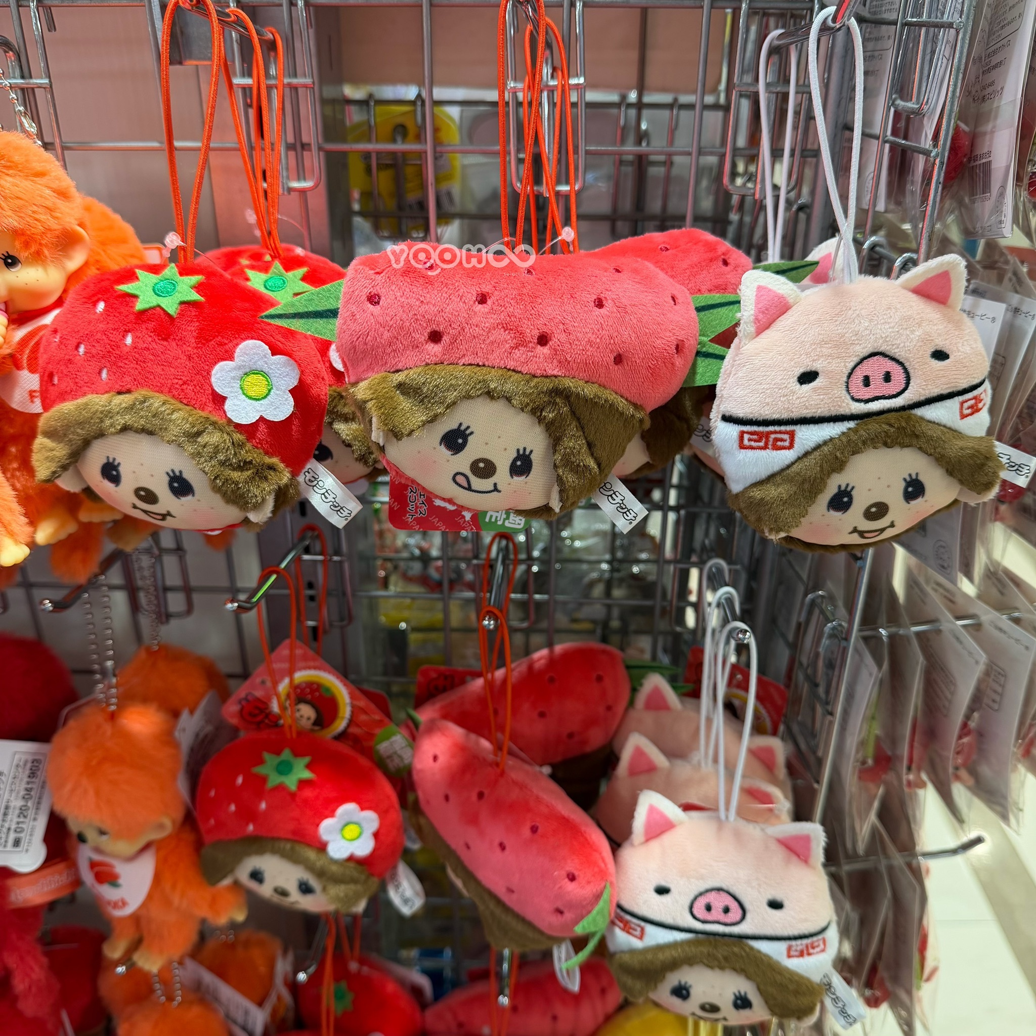 預購┃日本限定 地區限定 Monchhichi 夢奇奇 蒙奇奇 福岡 吊飾
