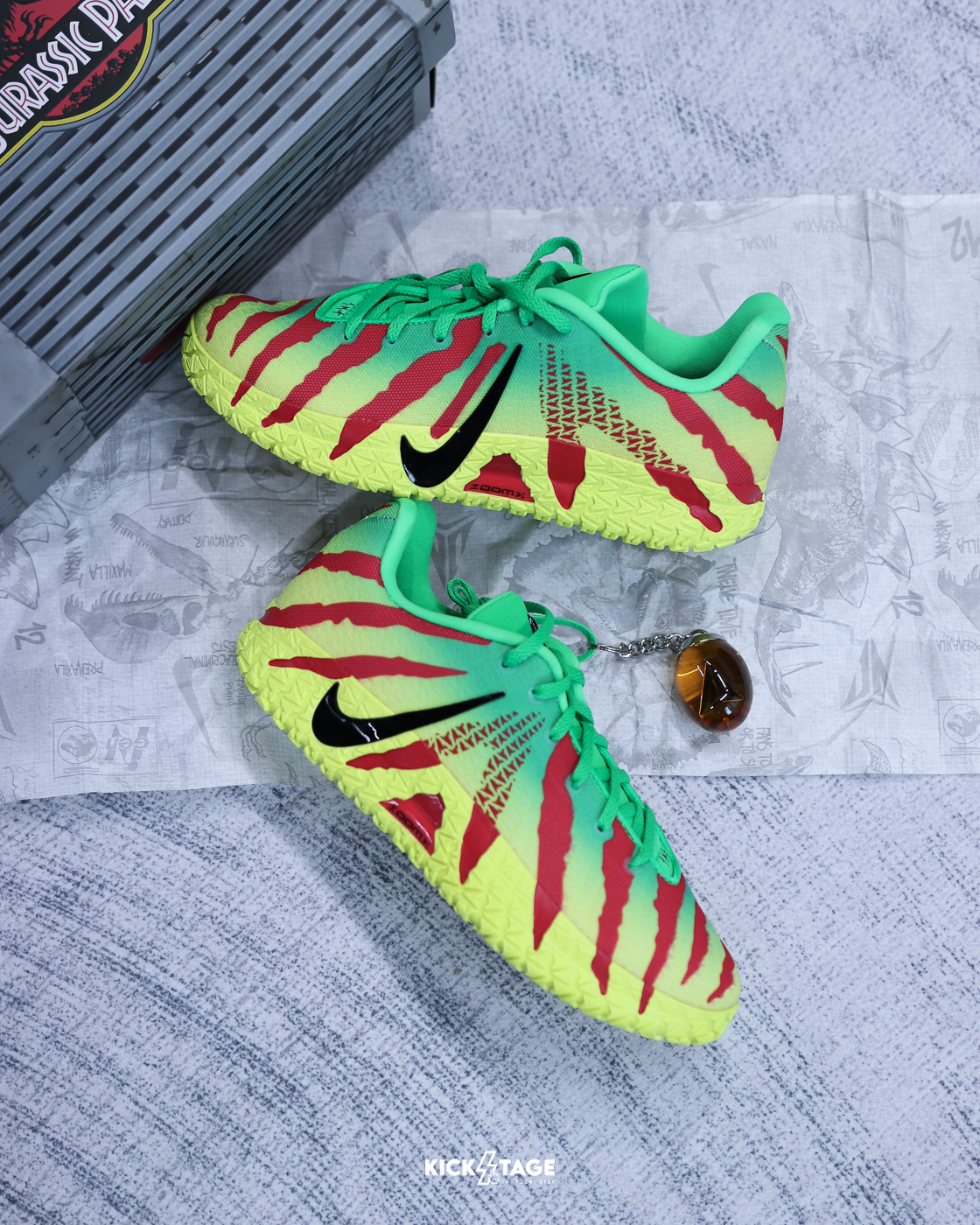 [海外連線代購] 大童鞋 女鞋 JURASSIC PARK x NIKE JA3 GS 侏儸紀 莫蘭特 回彈 實戰 緩震 籃球鞋【IV2627-300】JA