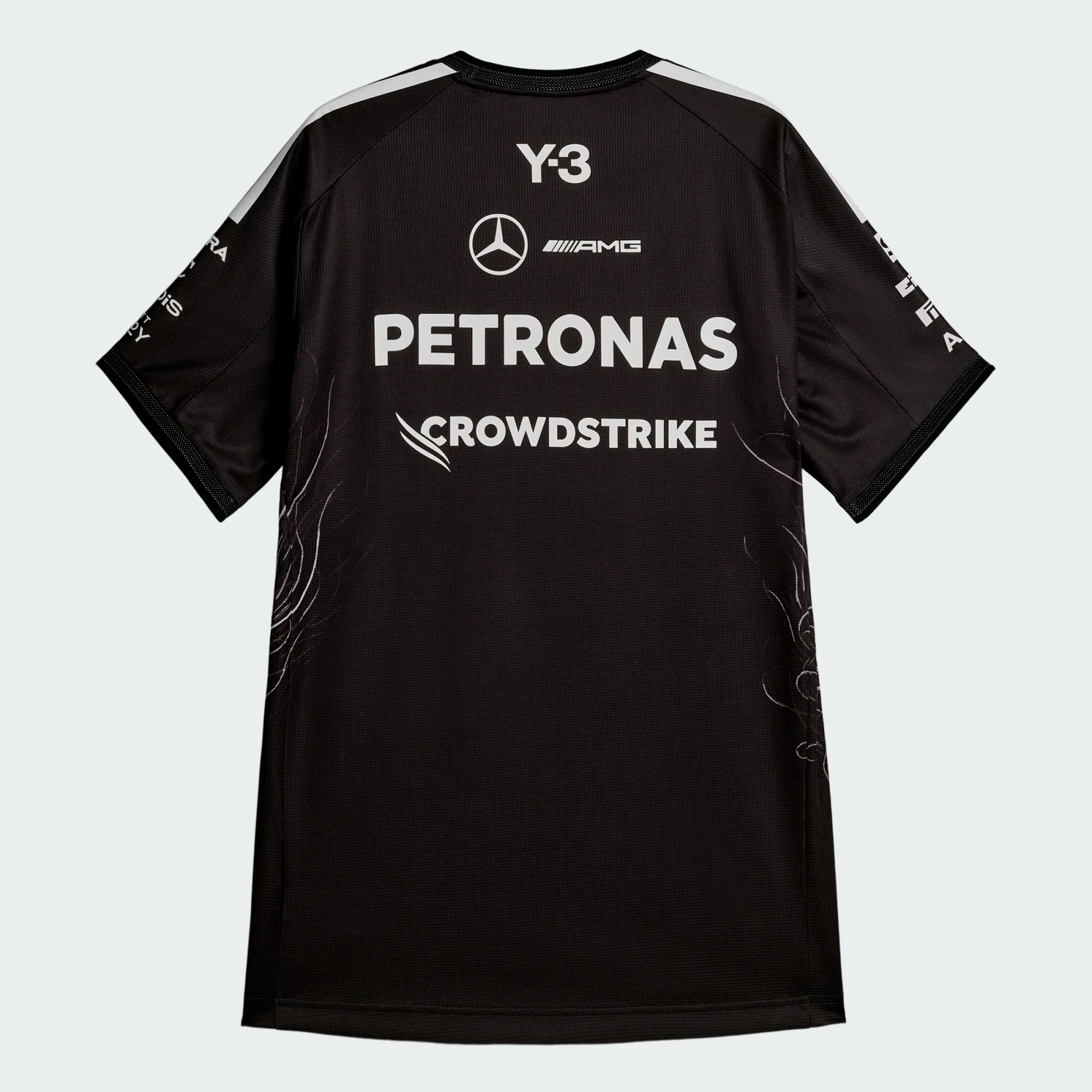 【 Y-3 x F1 DRVR SS JRS 聯名限定短袖球衣 - 黑 】