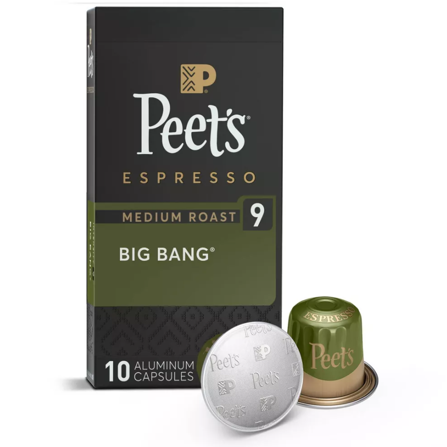 Peets- 皮爺法國原裝進口膠囊咖啡  (53g/盒) (10粒)