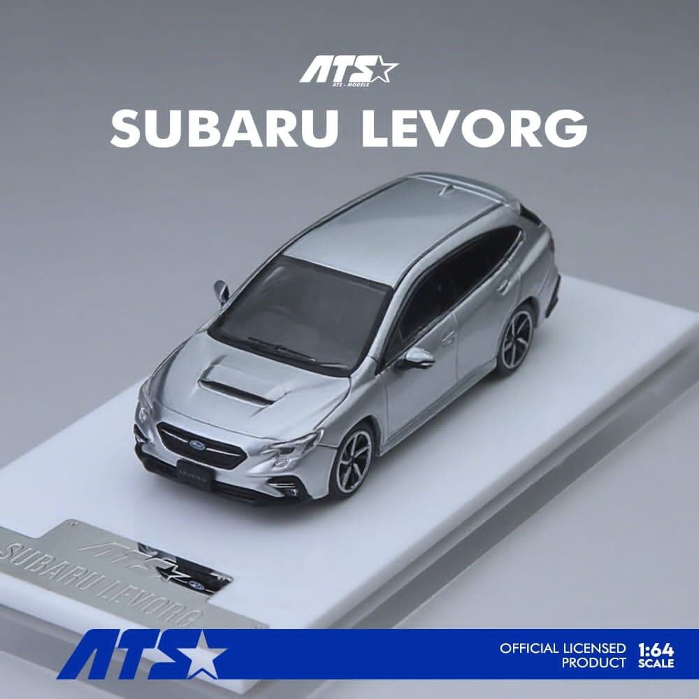 預訂:1/64 ATS Models Subaru Levorg Silver Gray (ATS880303 )