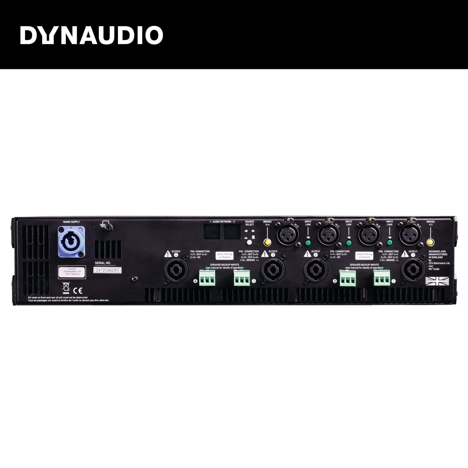 Dynaudio Delta 40 功率放大器 (行貨兩年保養)