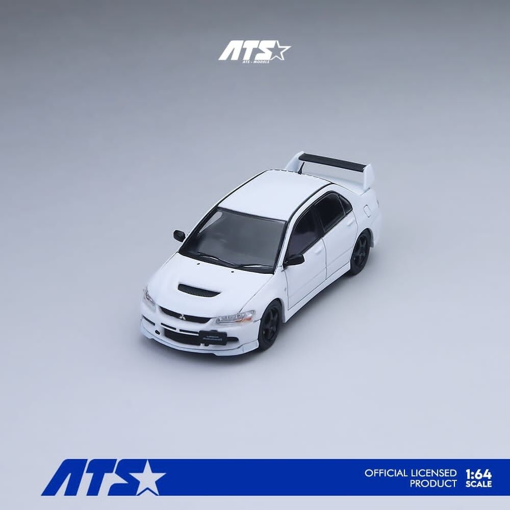 預訂:1/64 ATS Models Mitsubishi Lancer Evolution 9 White (ATS880803)
