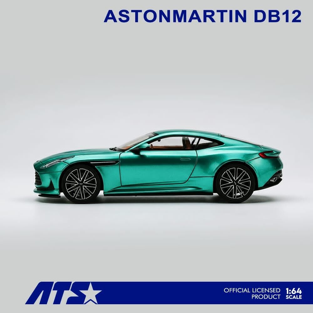 預訂:1/64 ATS Models Aston Martin DB12 Podium Green (ATS881305 )