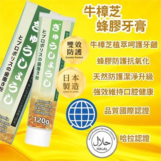 牛樟芝蜂膠牙膏（K3 TZ861）